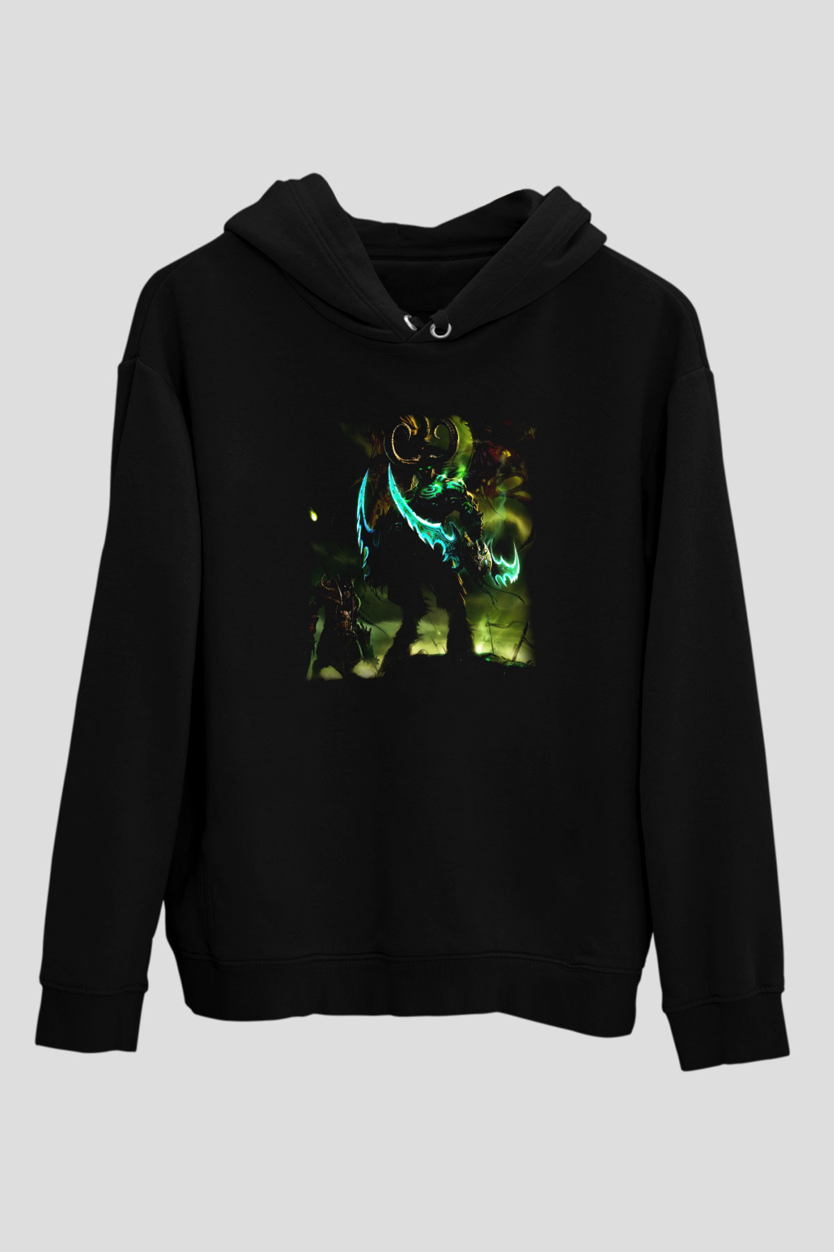 World of Warcraft Siyah Unisex Hoodie