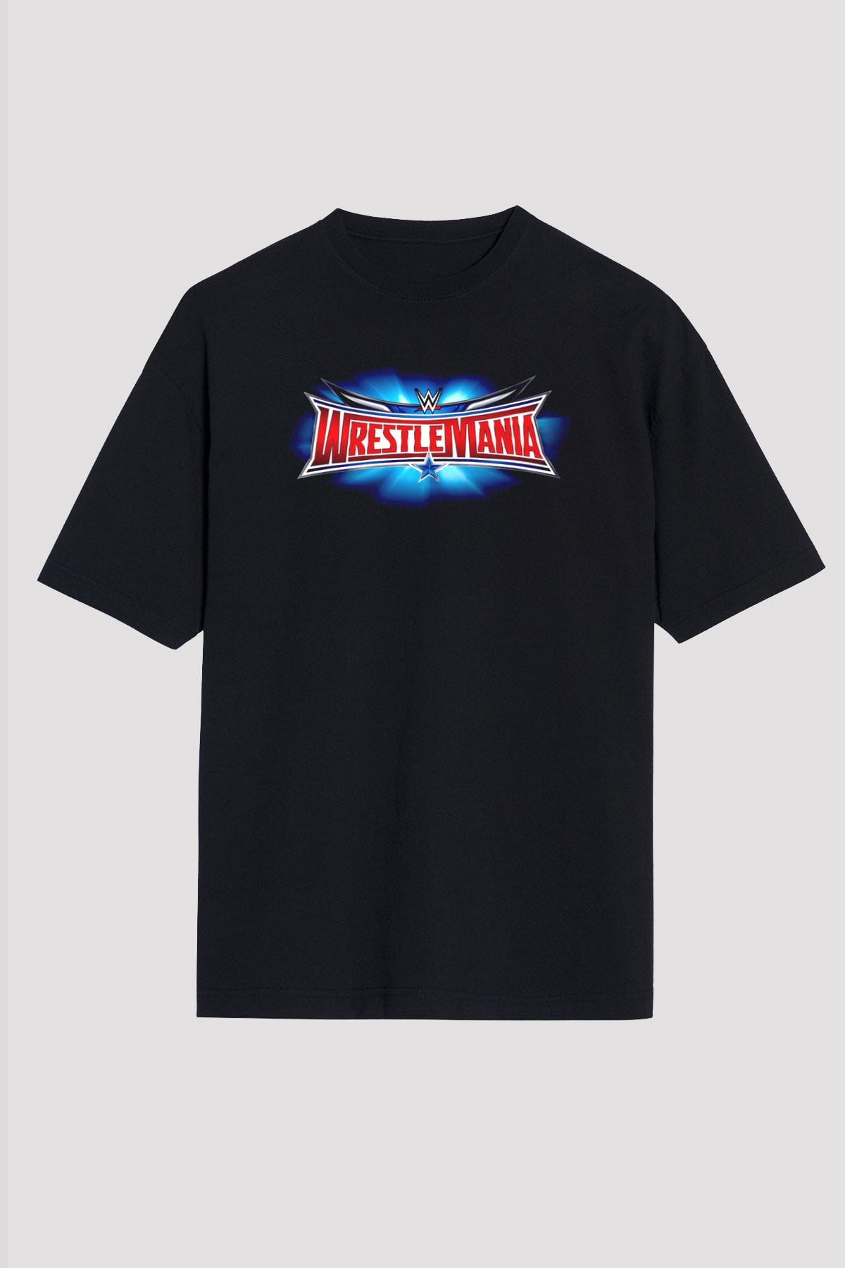 WrestleMania Siyah Unisex Tişört