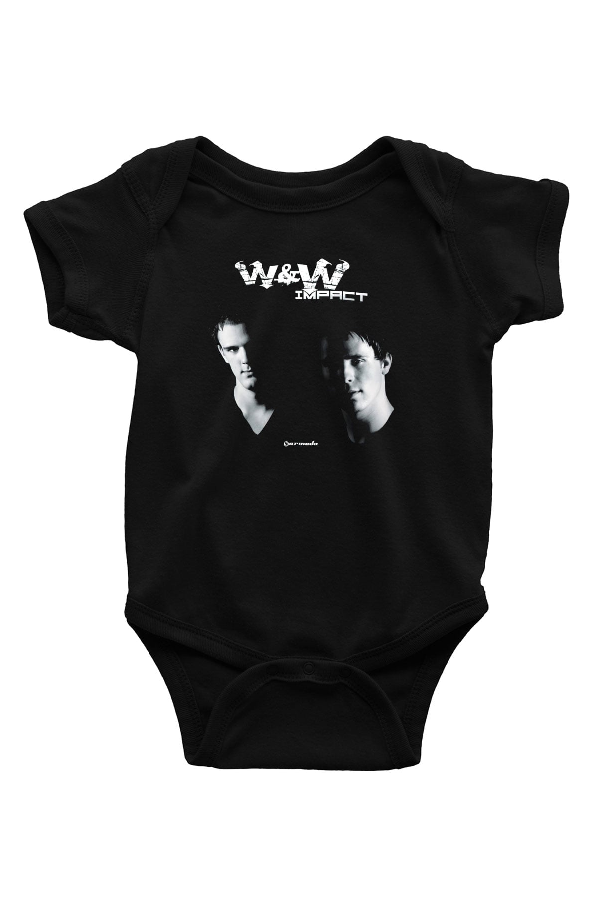 W&W Siyah Bebek Body - Zıbın