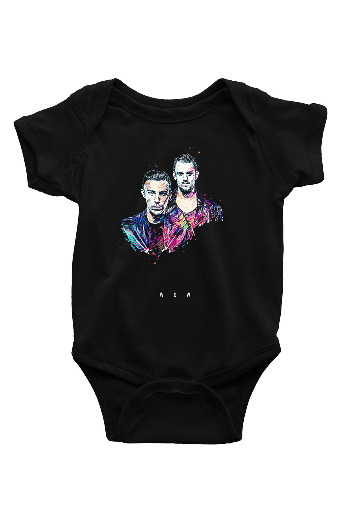 W&W Siyah Bebek Body - Zıbın