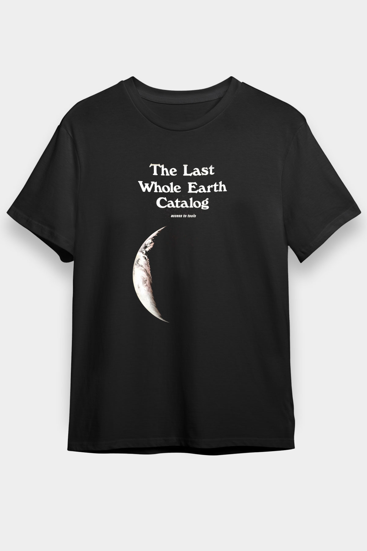 Yer yüzü Siyah Unisex Tişört T-Shirt - TişörtFabrikası