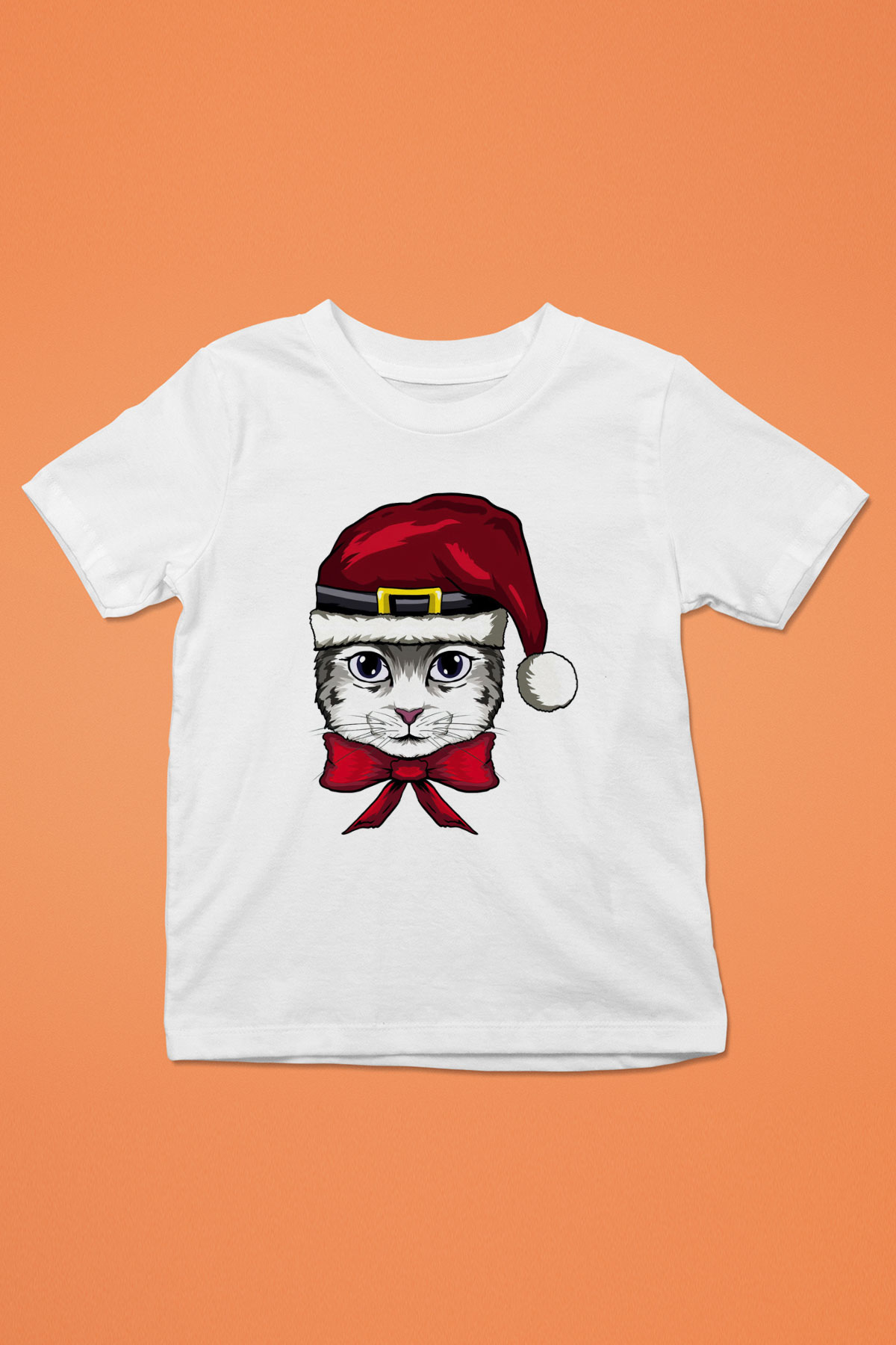 Yılbaşı Beyaz Unisex Çocuk Tişört