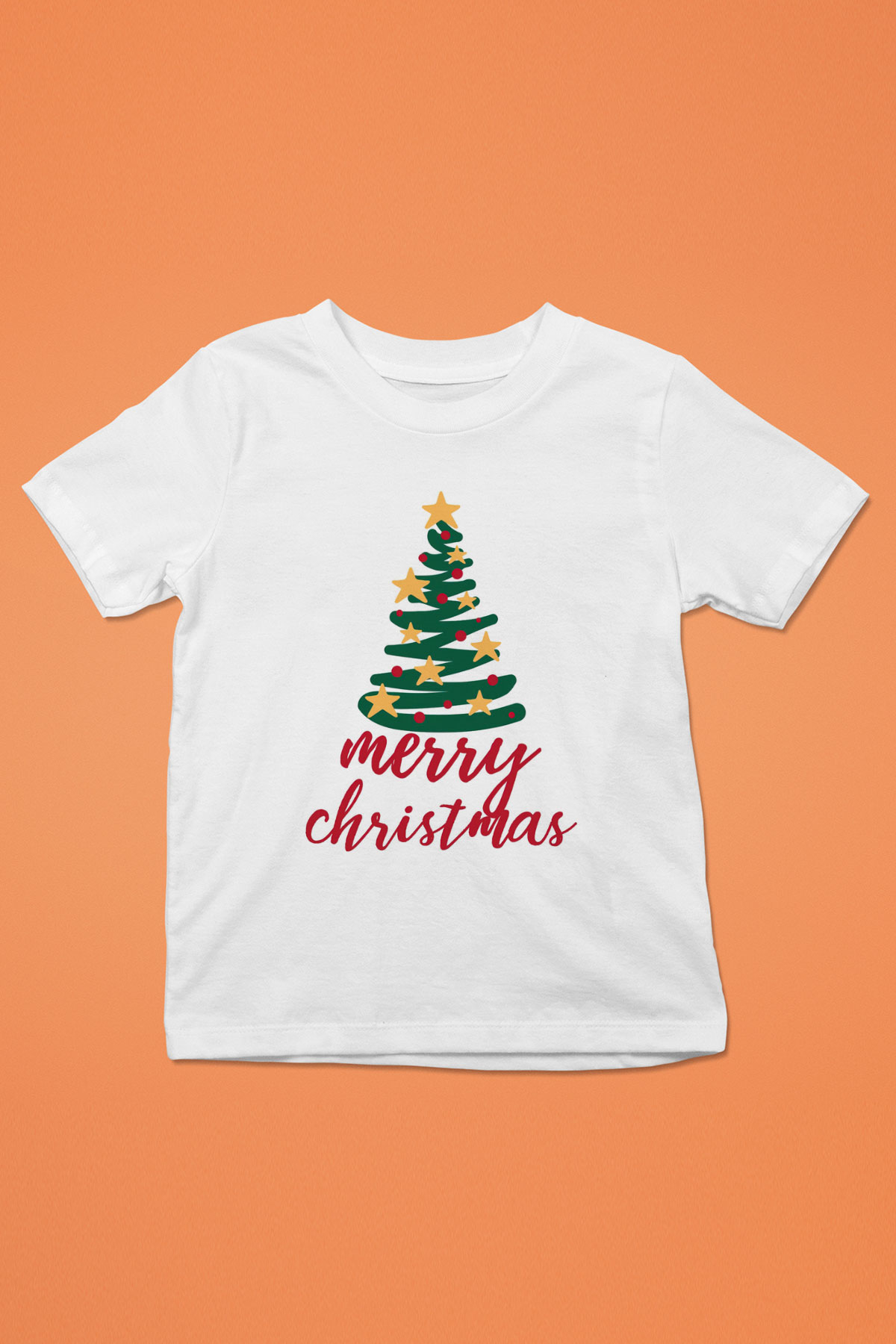 Yılbaşı Beyaz Unisex Çocuk Tişört