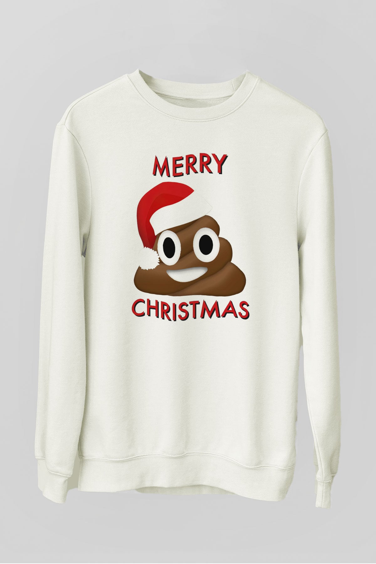 Yılbaşı Beyaz Unisex Sweatshirt