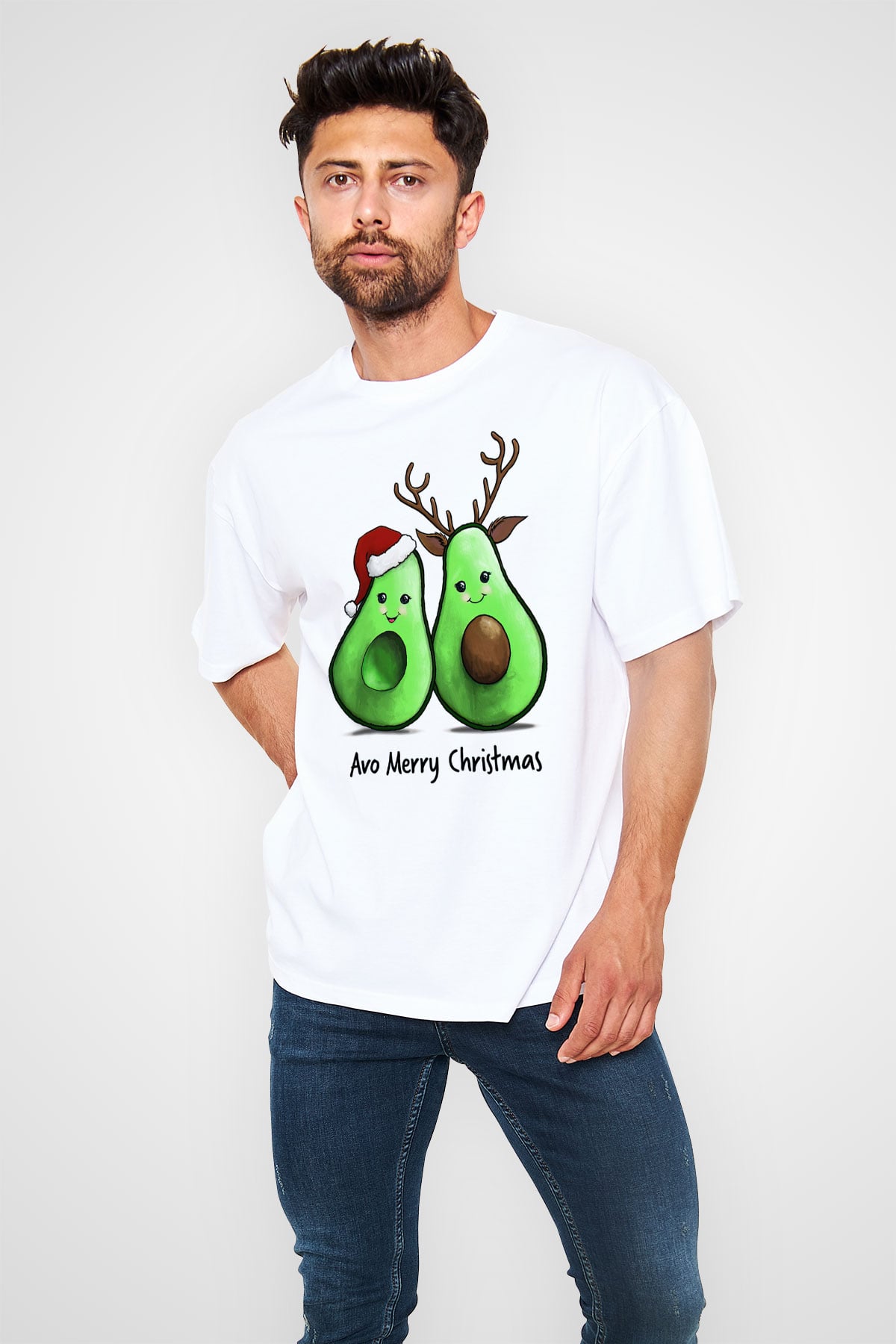 Yılbaşı Beyaz Unisex Tişört T-Shirt - TişörtFabrikası