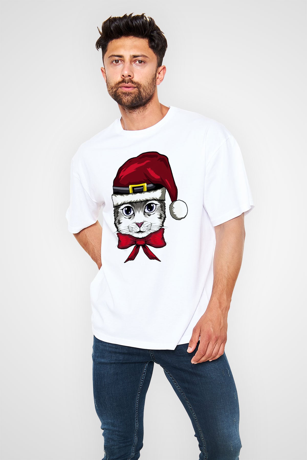 Yılbaşı Beyaz Unisex Tişört T-Shirt - TişörtFabrikası
