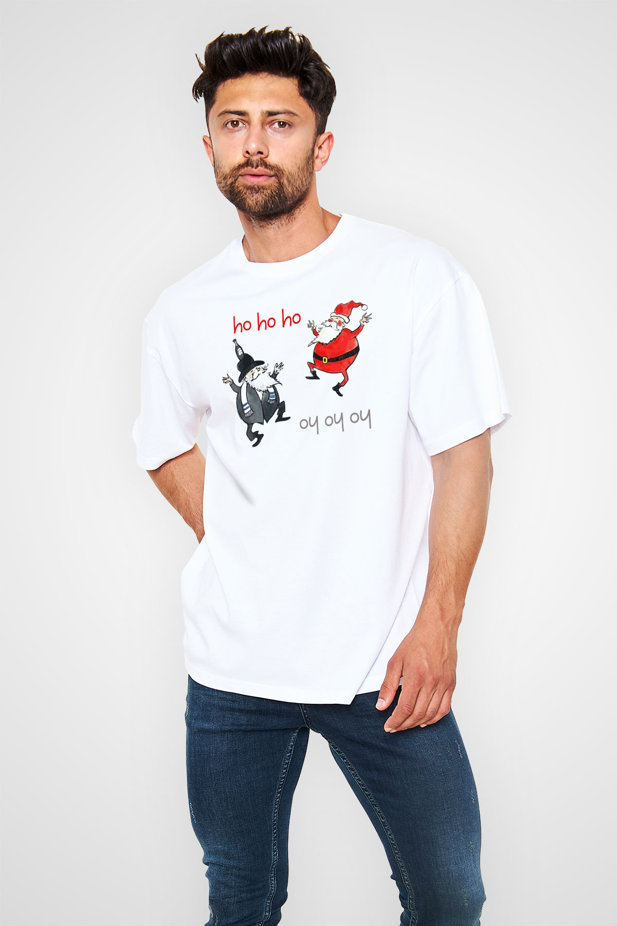 Yılbaşı Beyaz Unisex Tişört T-Shirt - TişörtFabrikası