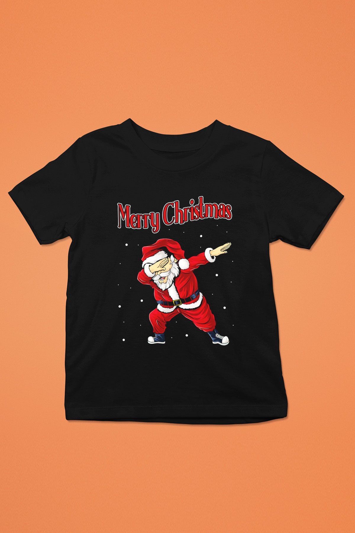 Yılbaşı Siyah Unisex Çocuk Tişört