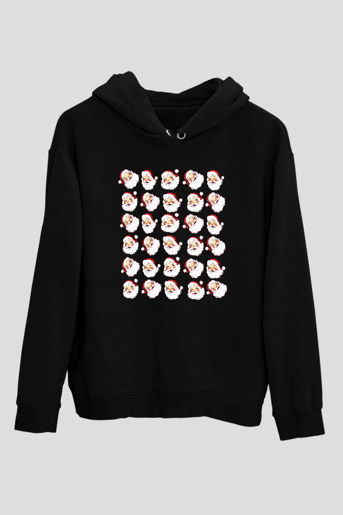 Yılbaşı Siyah Unisex Hoodie