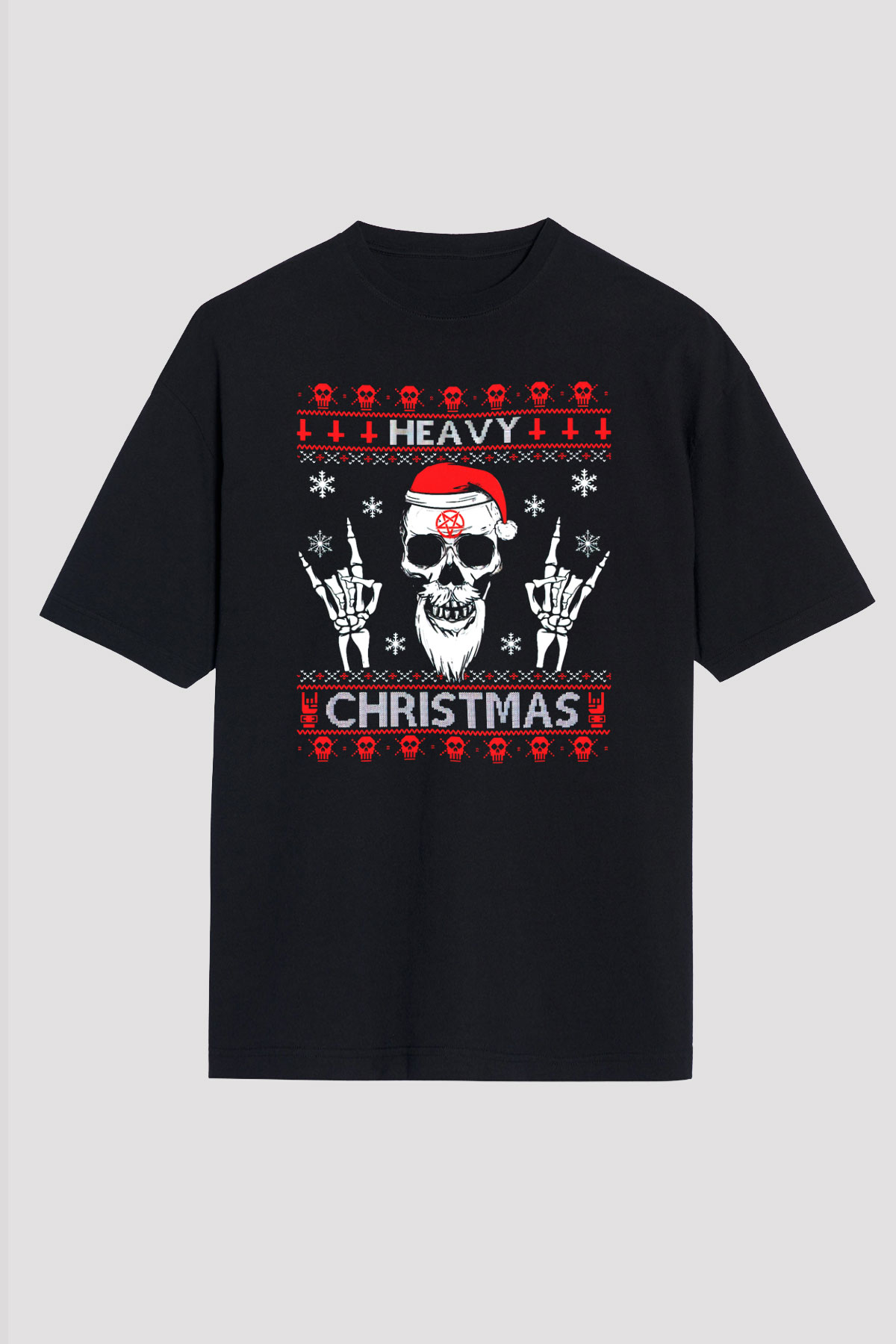 Yılbaşı Siyah Unisex Tişört T-Shirt - TişörtFabrikası