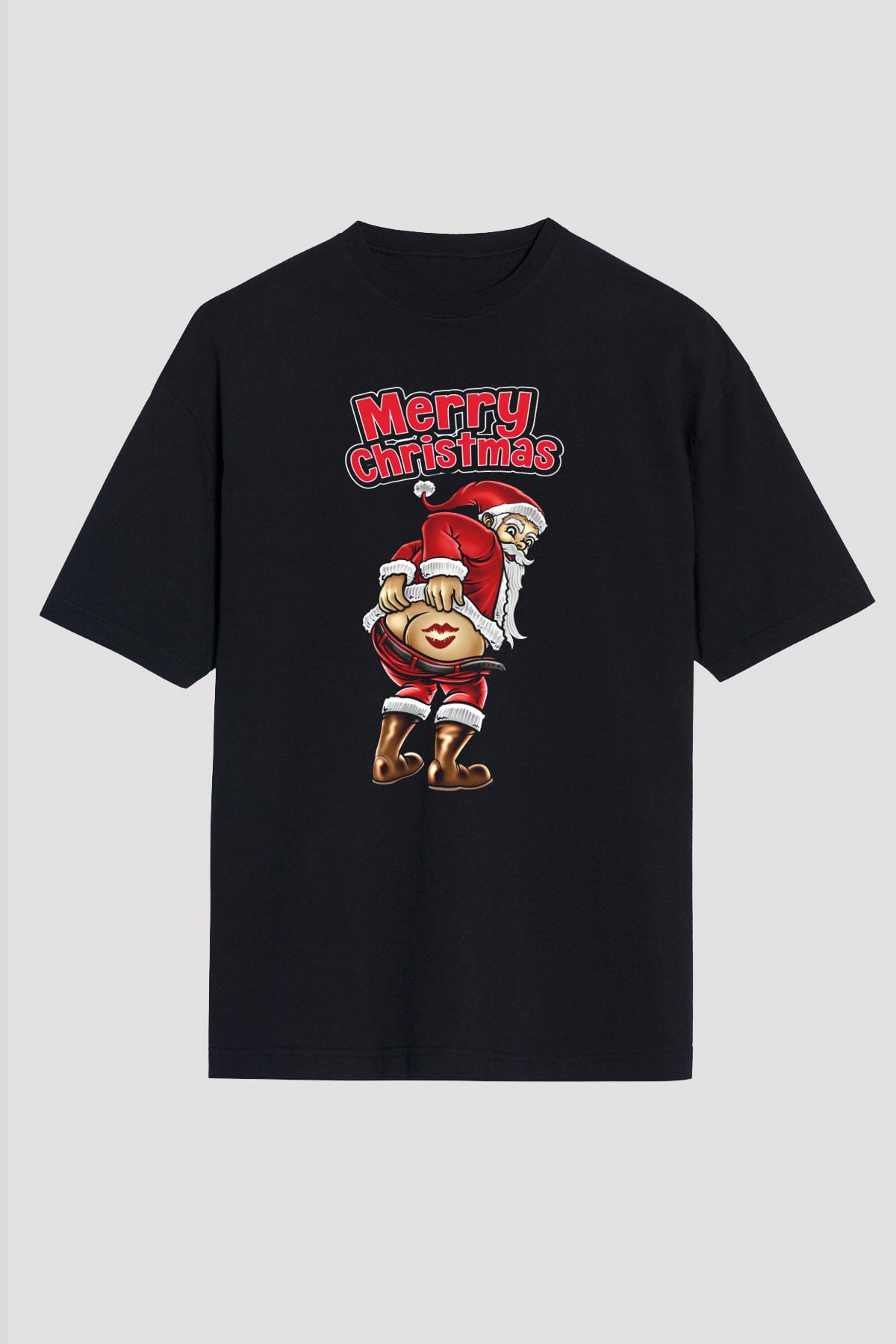 Yılbaşı Siyah Unisex Tişört T-Shirt - TişörtFabrikası