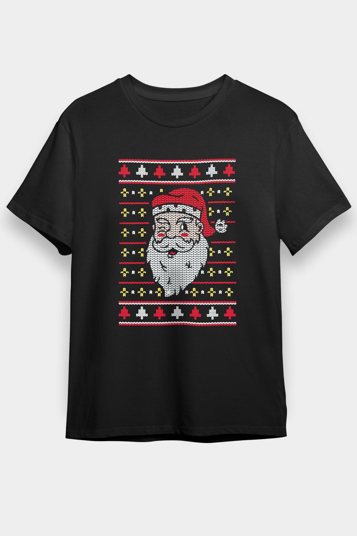 Yılbaşı Siyah Unisex Tişört T-Shirt - TişörtFabrikası