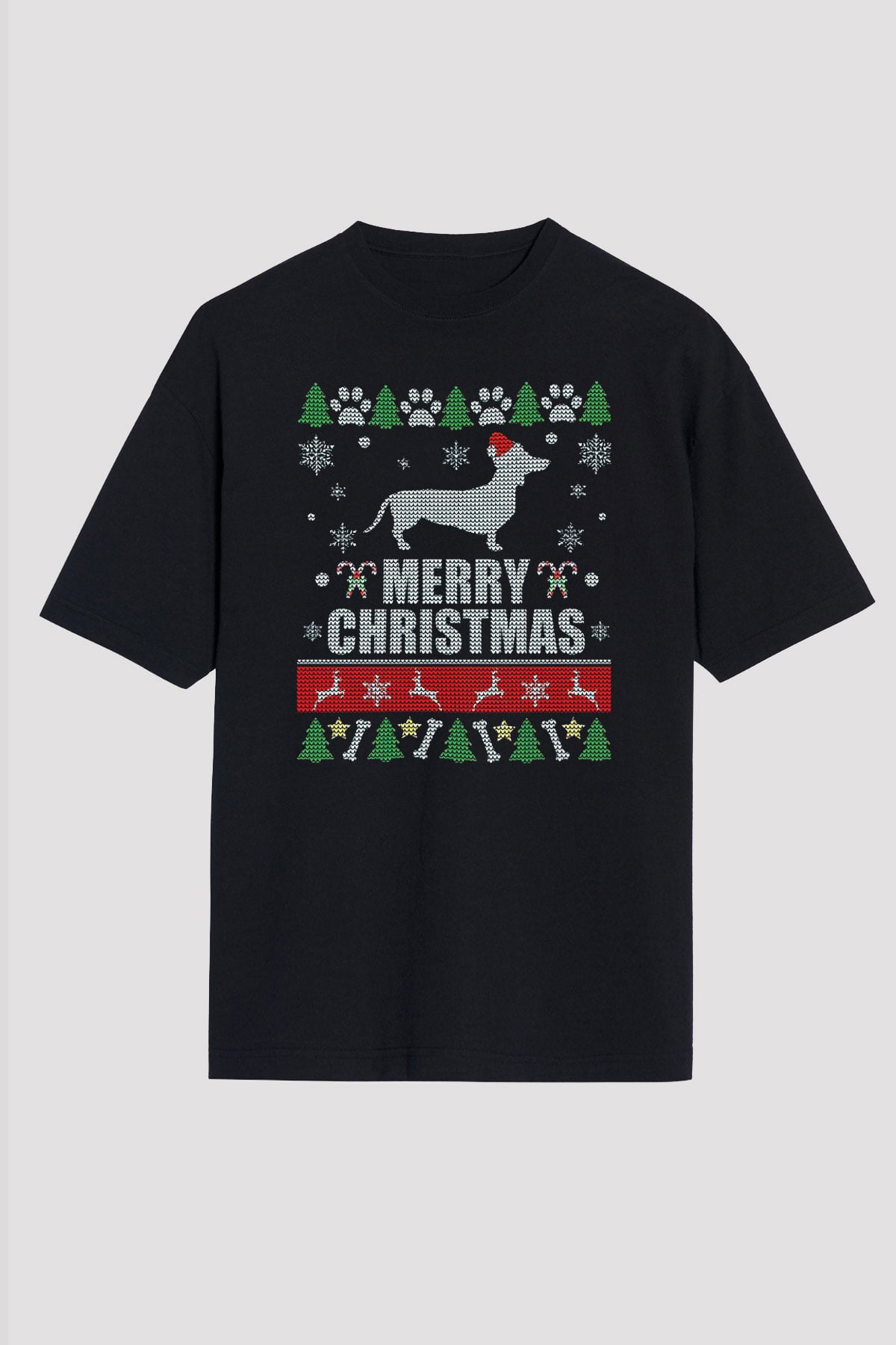 Yılbaşı Siyah Unisex Tişört T-Shirt - TişörtFabrikası