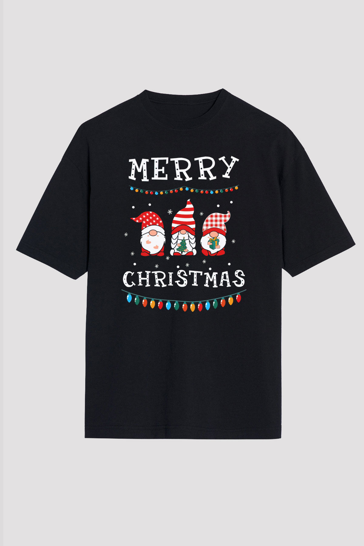 Yılbaşı Siyah Unisex Tişört T-Shirt - TişörtFabrikası