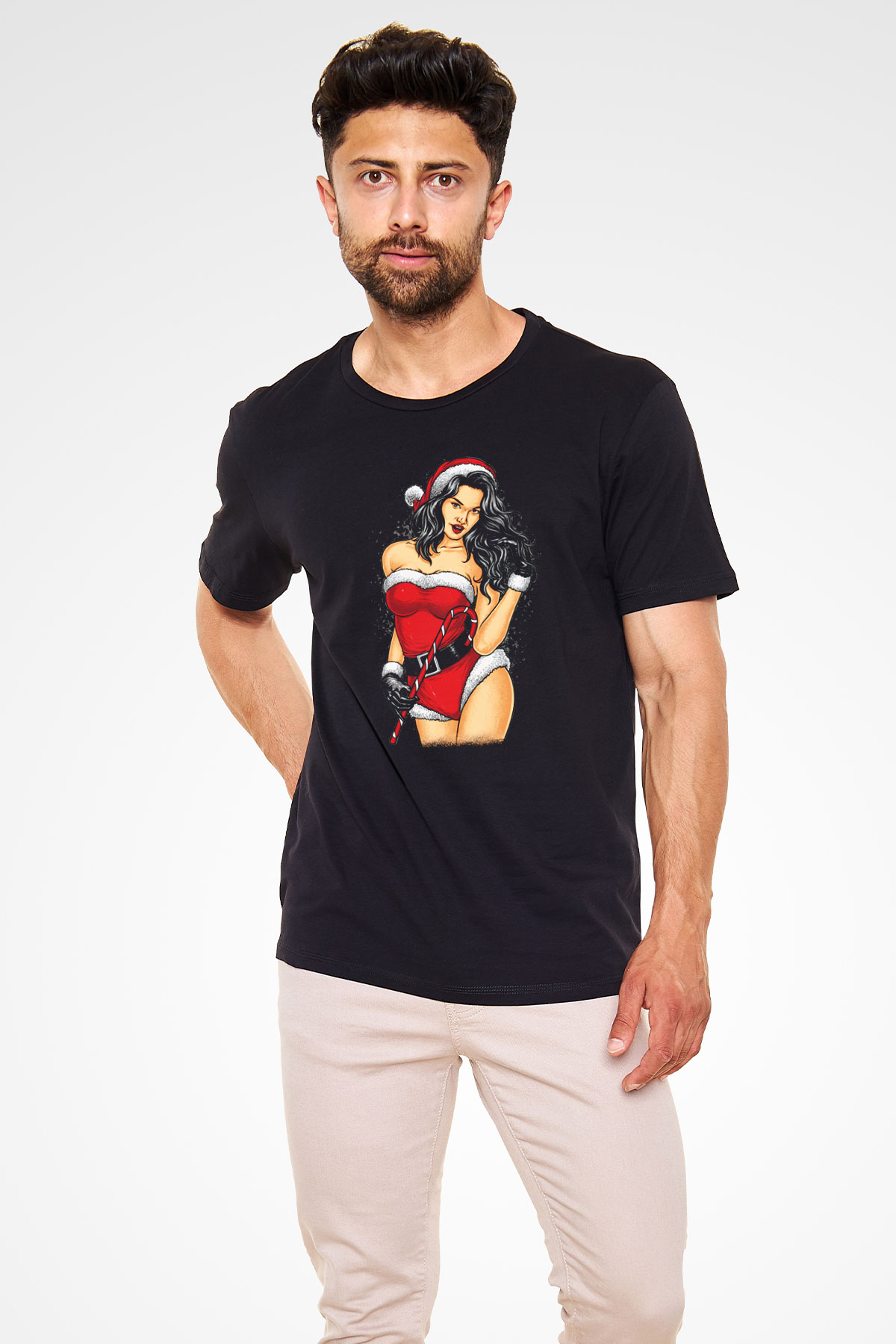 Yılbaşı Yeni Yıl Siyah Unisex Tişört T-Shirt - TişörtFabrikası
