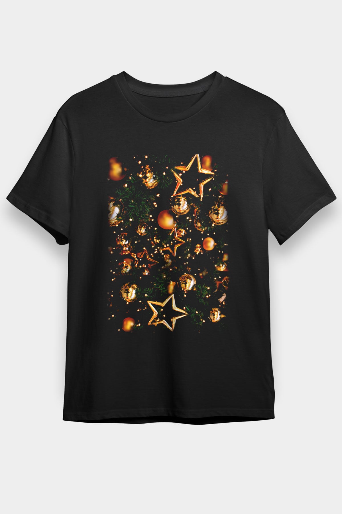 Yılbaşı Yeni Yıl Siyah Unisex Tişört T-Shirt - TişörtFabrikası