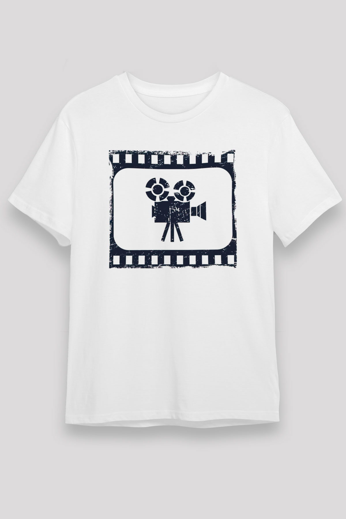 Yönetmen Beyaz Unisex Tişört T-Shirt - TişörtFabrikası