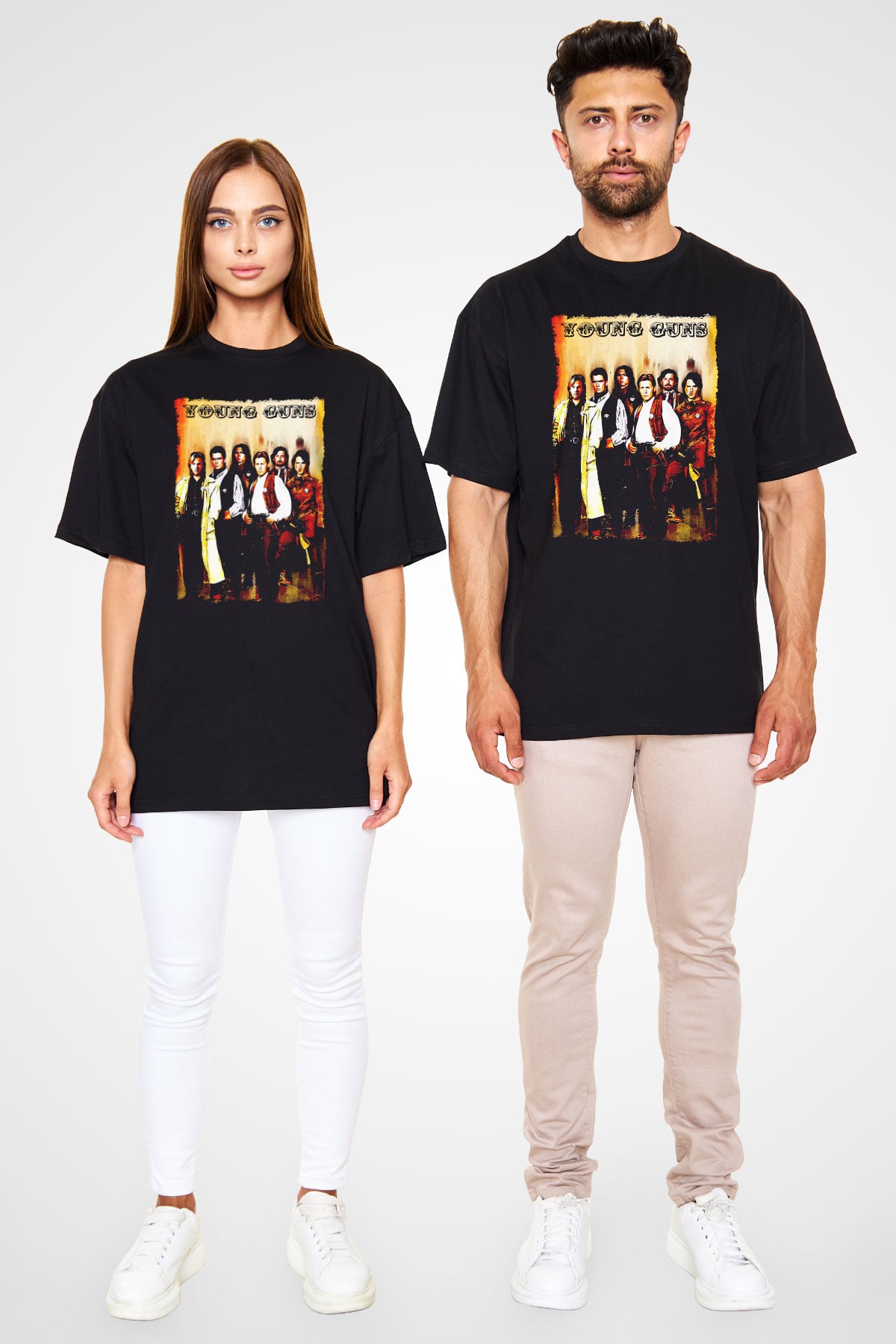 Young Guns Siyah Unisex Tişört
