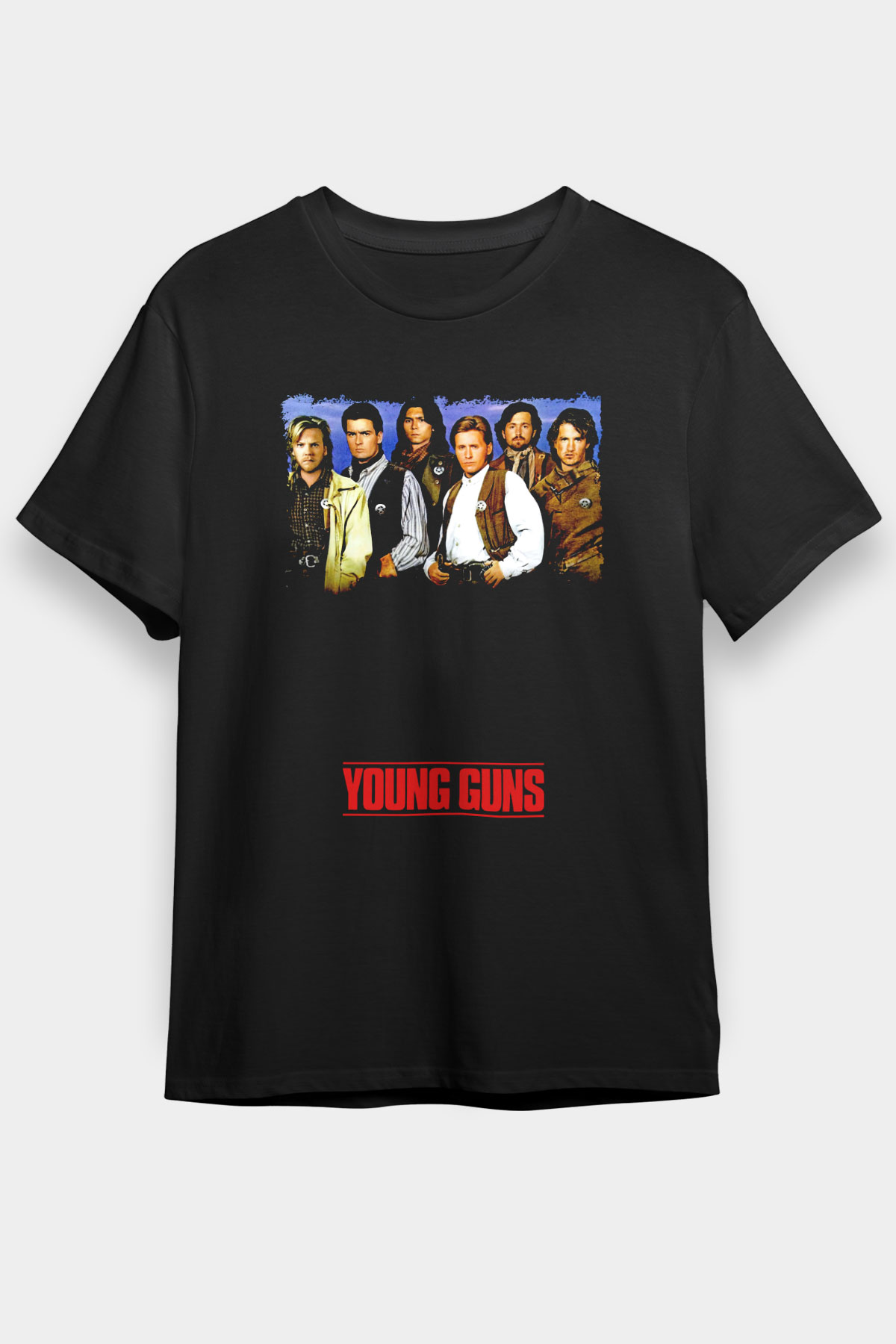 Young Guns Siyah Unisex Tişört