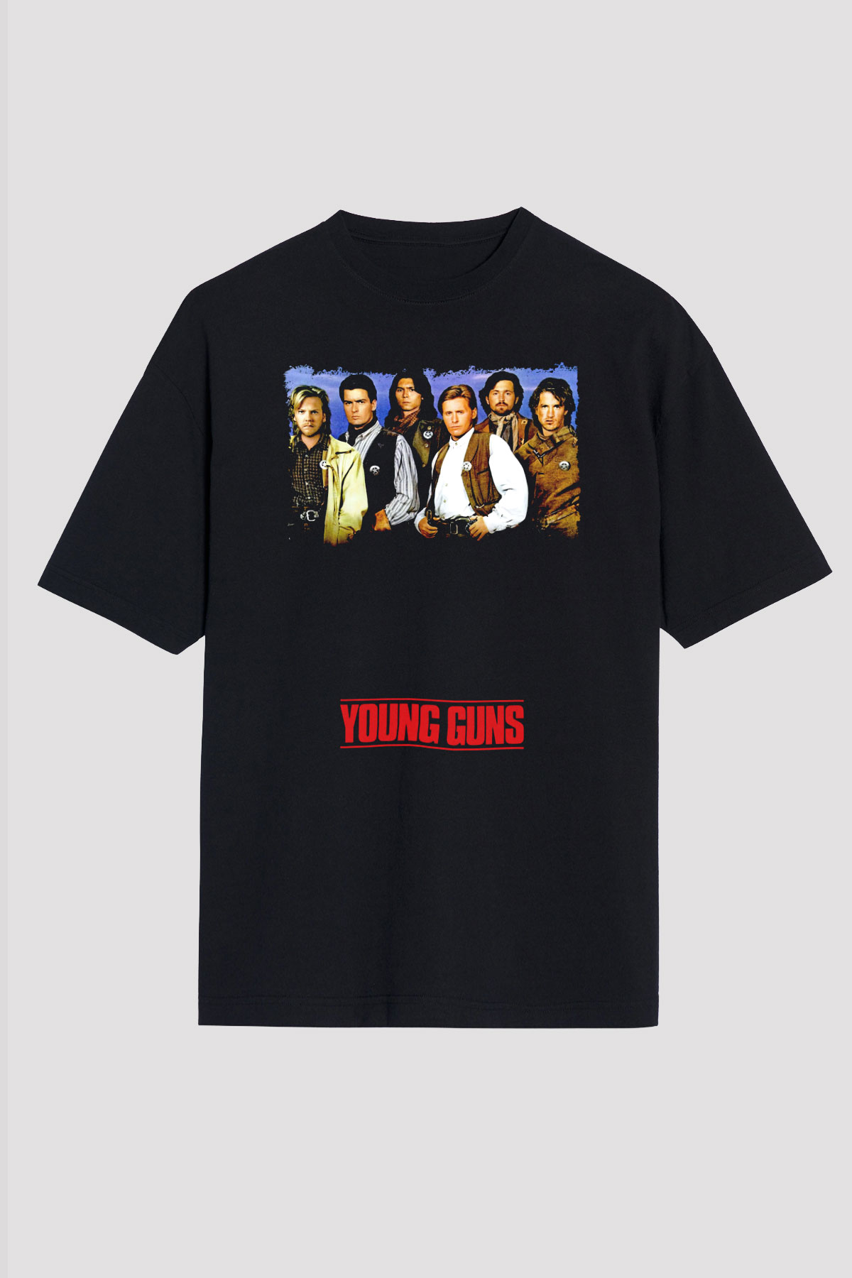 Young Guns Siyah Unisex Tişört