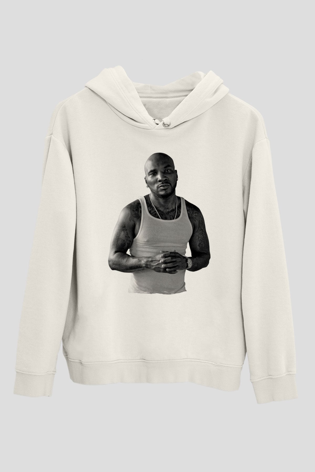 Young Jeezy Beyaz Unisex Kapüşonlu Sweatshirt