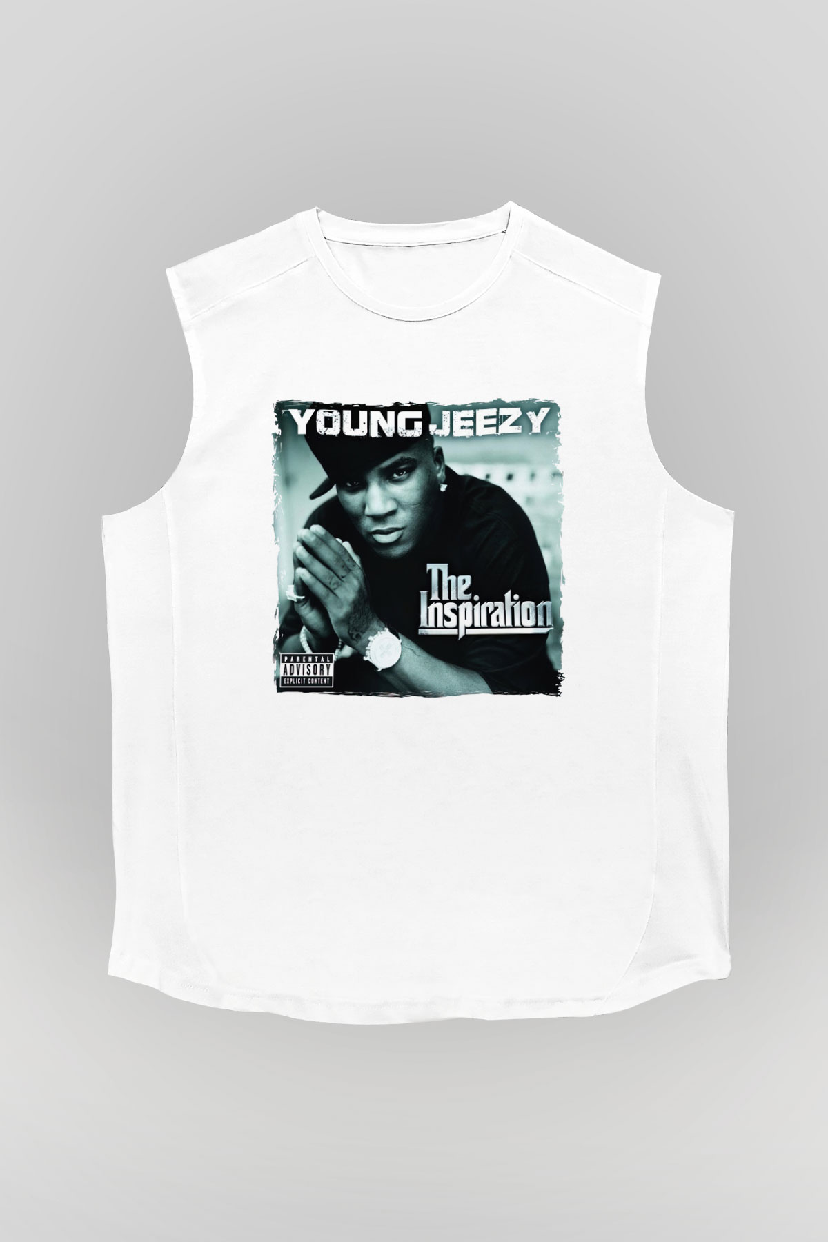 Young Jeezy Beyaz Unisex Kolsuz Tişört