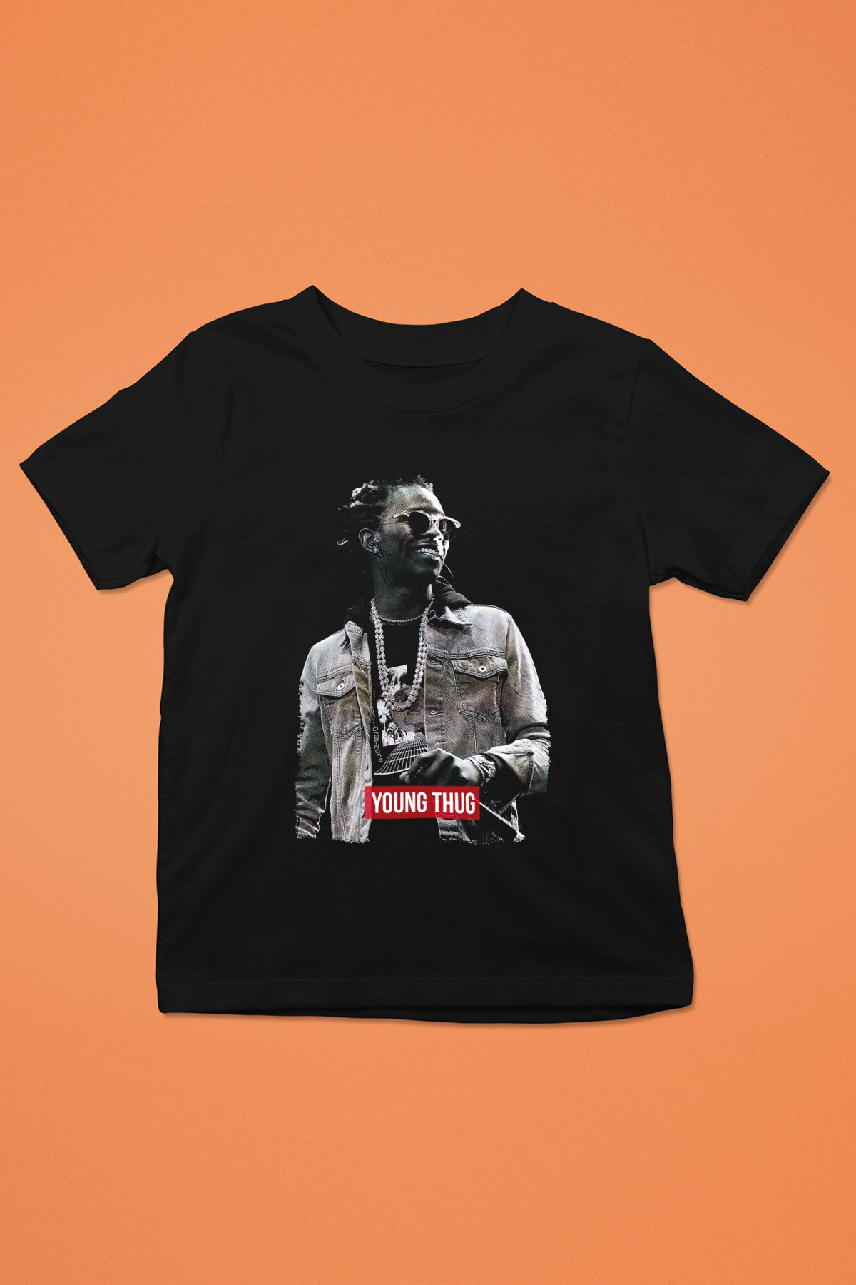 Young Thug Siyah Unisex Çocuk Tişört