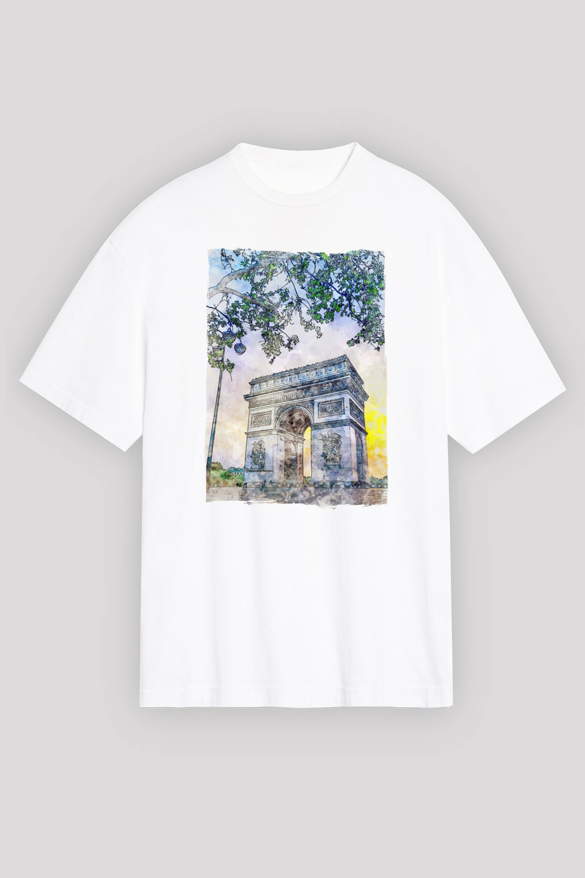 Zafer Takı Beyaz Unisex Tişört T-Shirt - TişörtFabrikası