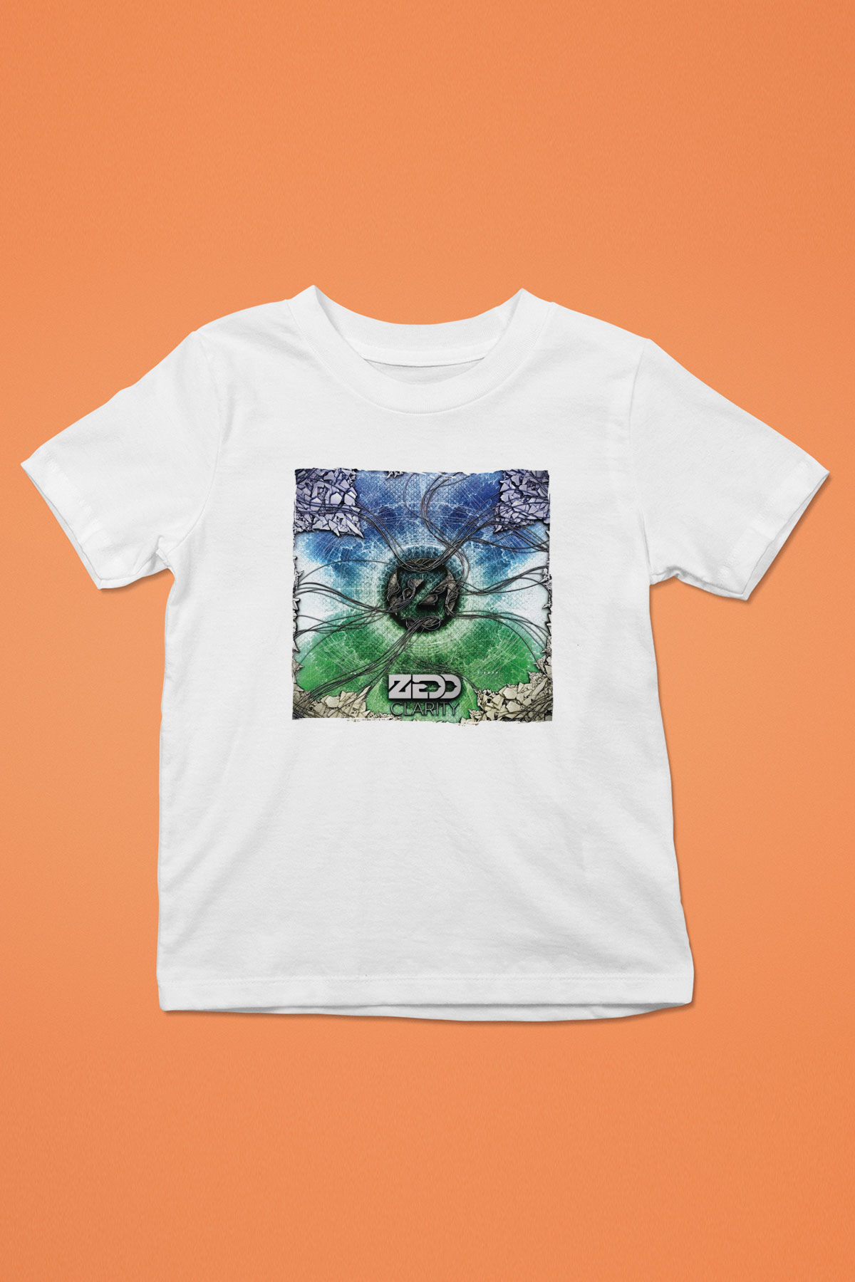 Zedd Beyaz Unisex Çocuk Tişört