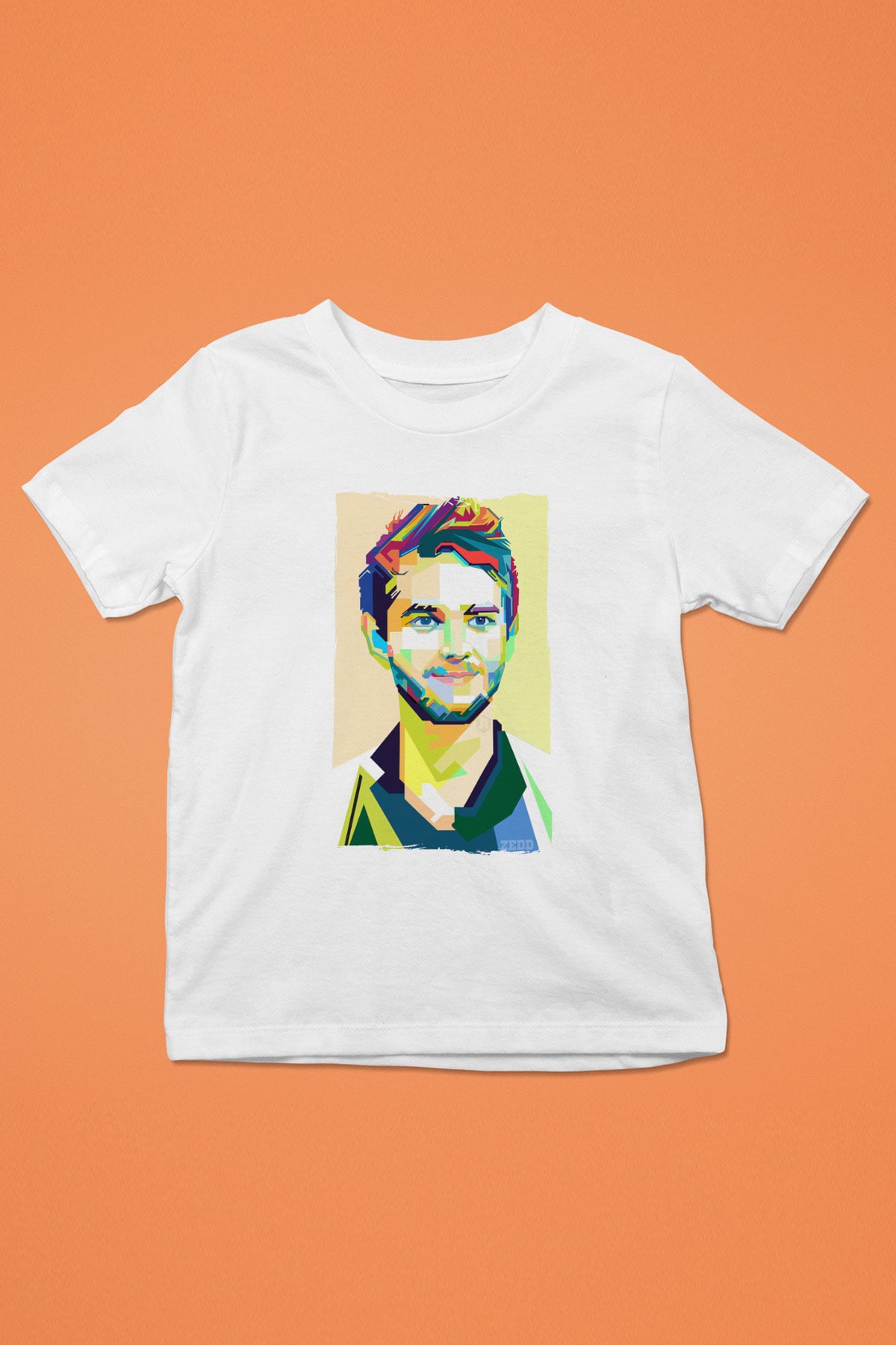 Zedd Beyaz Unisex Çocuk Tişört