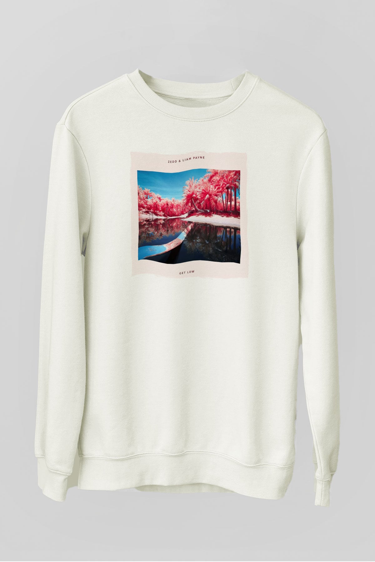 Zedd Beyaz Unisex Sweatshirt