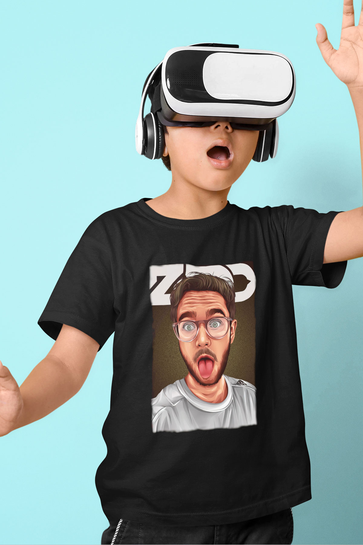 Zedd Siyah Unisex Çocuk Tişört