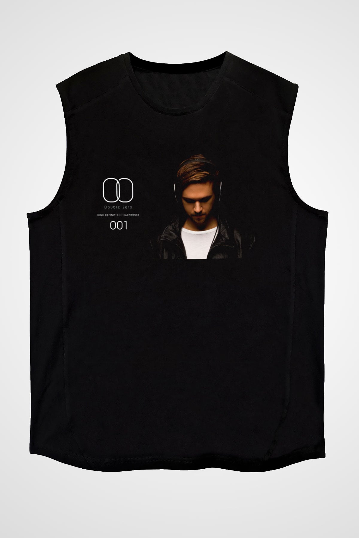 Zedd Siyah Unisex Kolsuz Tişört