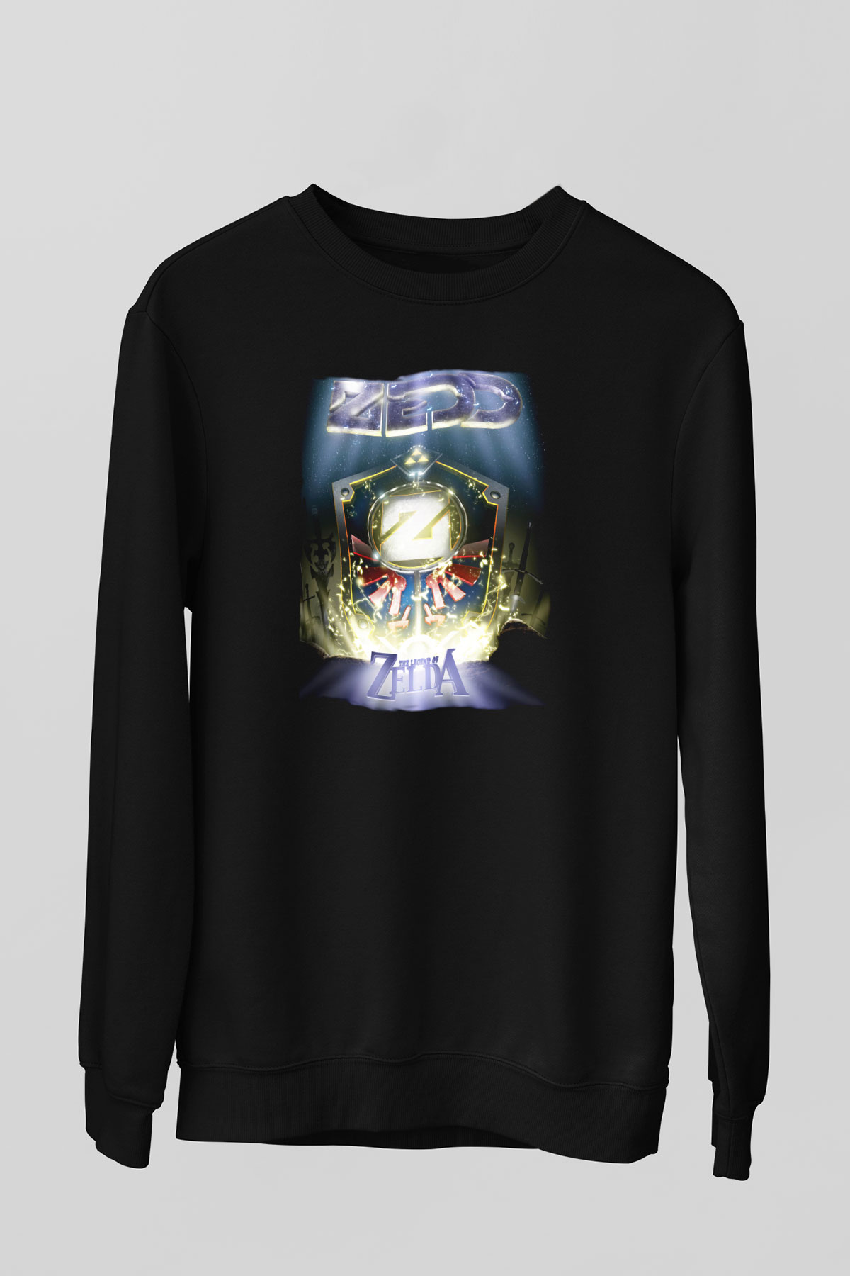 Zedd Siyah Unisex Sweatshirt