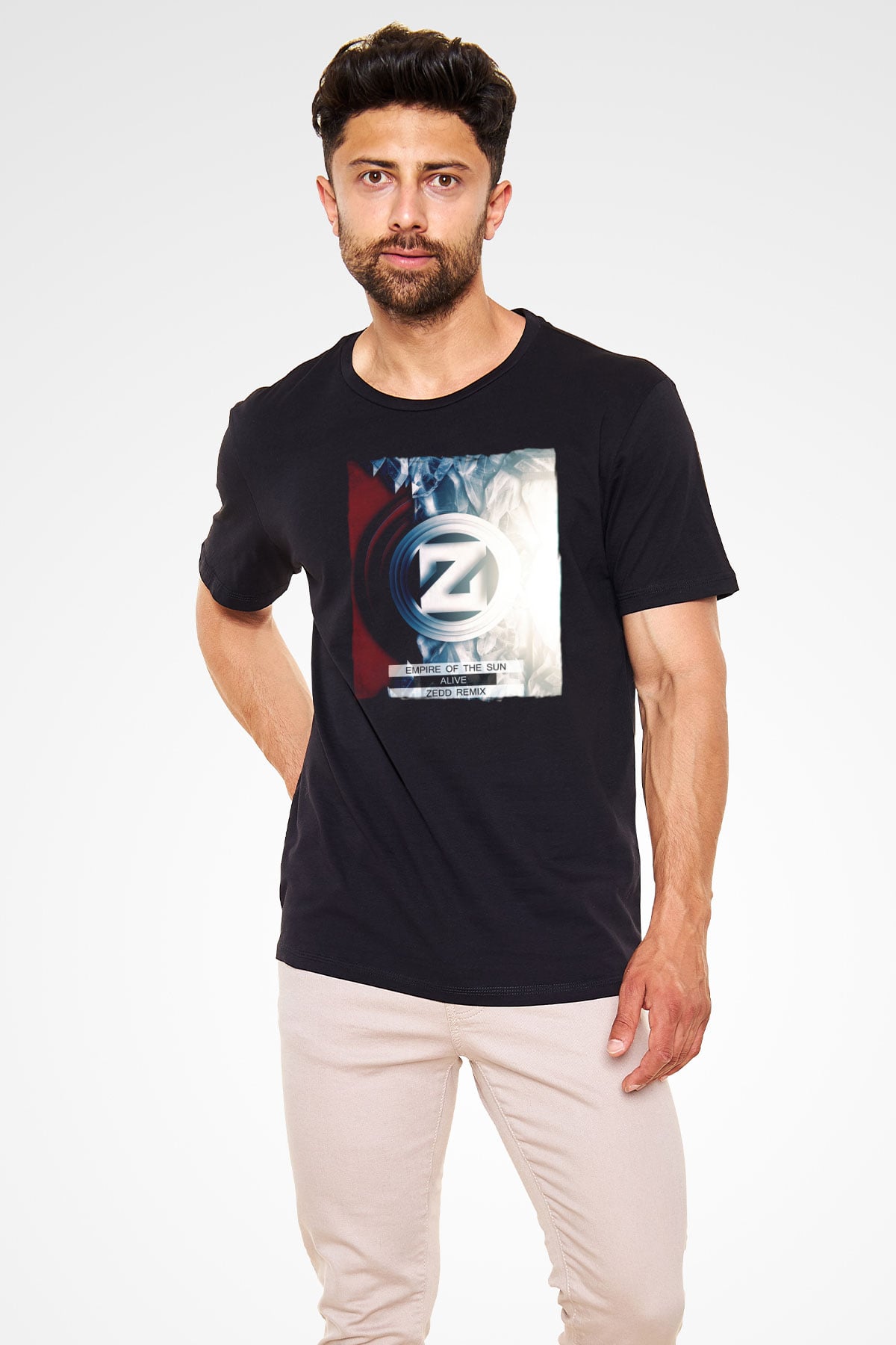 Zedd Siyah Unisex Tişört T-Shirt - TişörtFabrikası