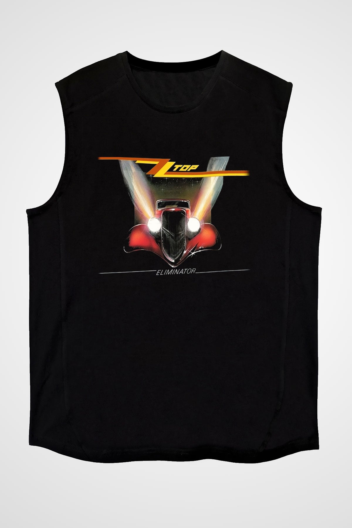 ZZ Top Siyah Unisex Kolsuz Tişört