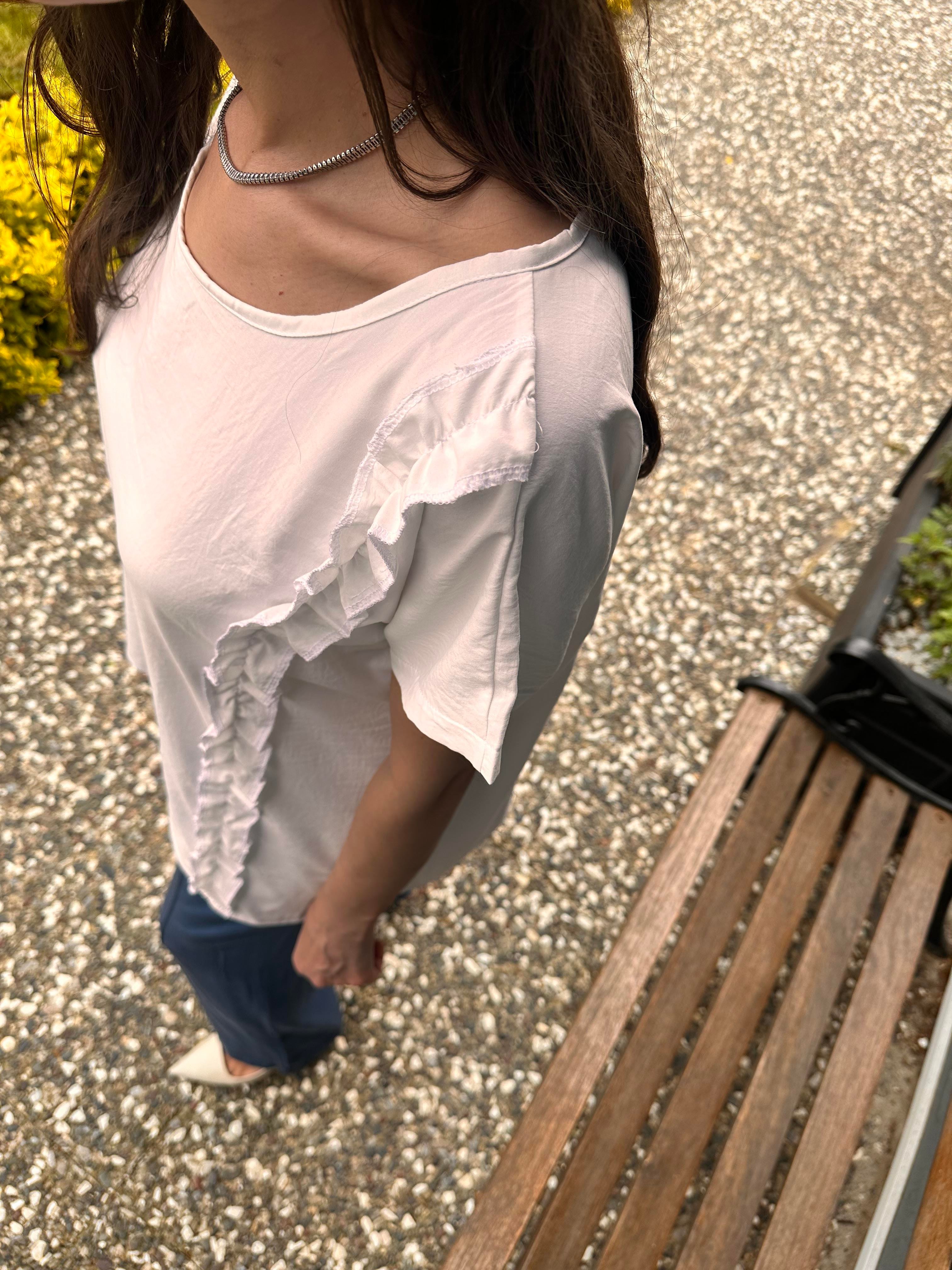 Beyaz Misty  tunik