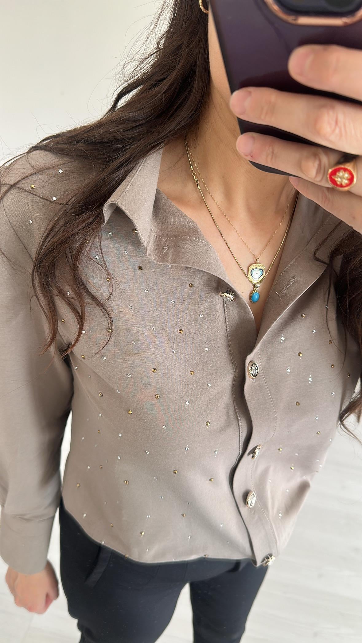 Işıltılı   Gömlek