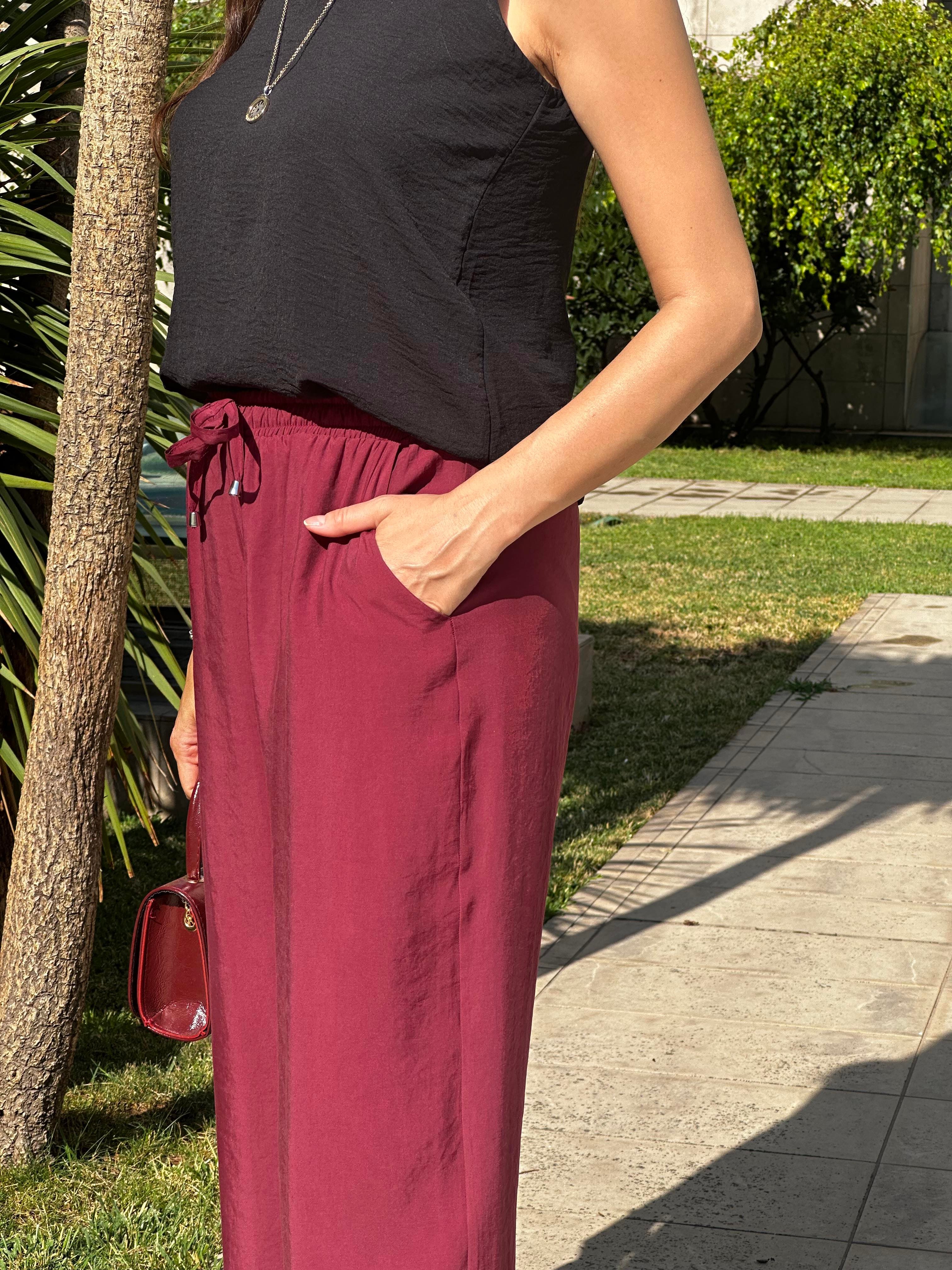 Modal Bordo Pantalon 