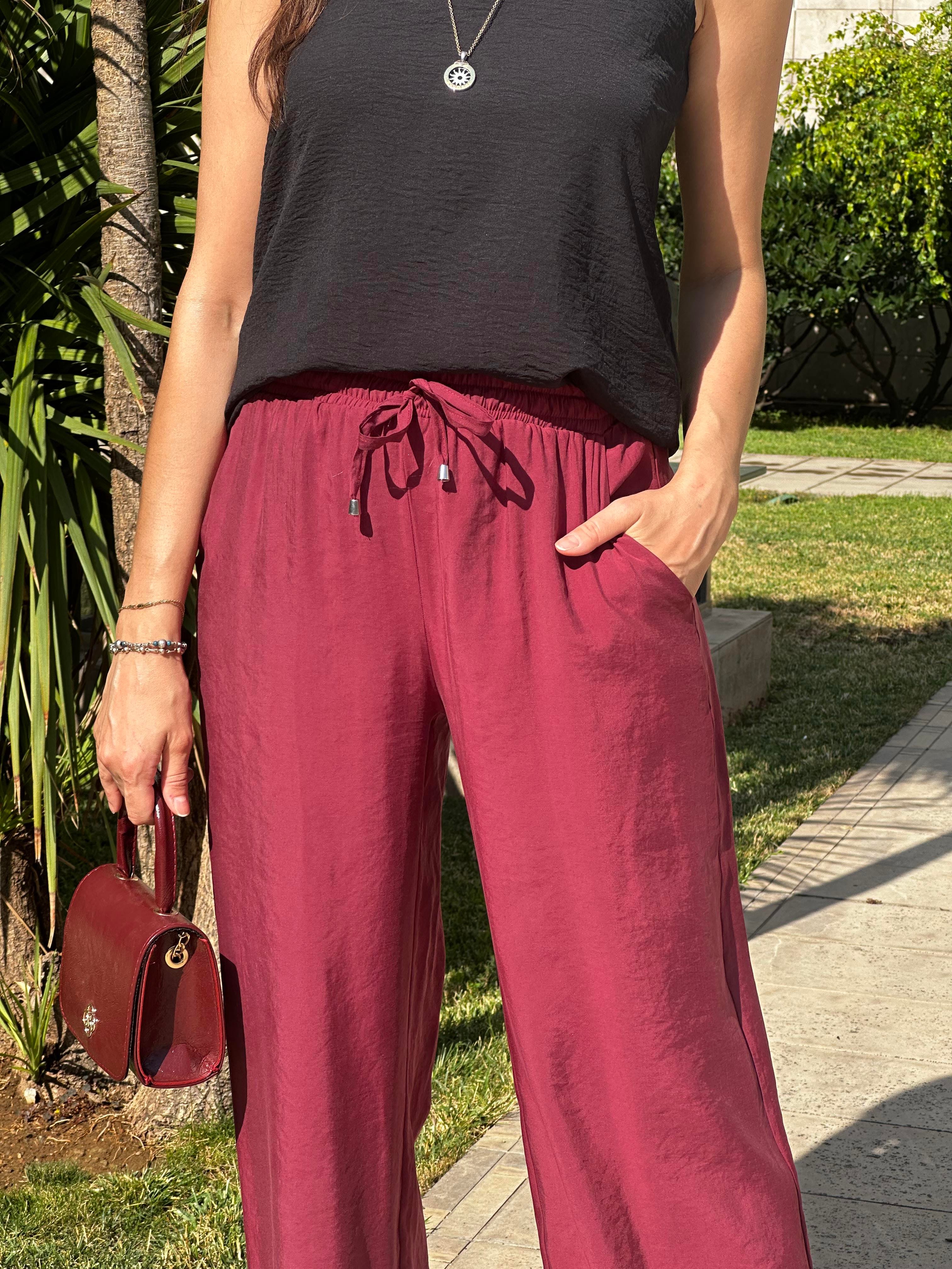 Modal Bordo Pantalon 