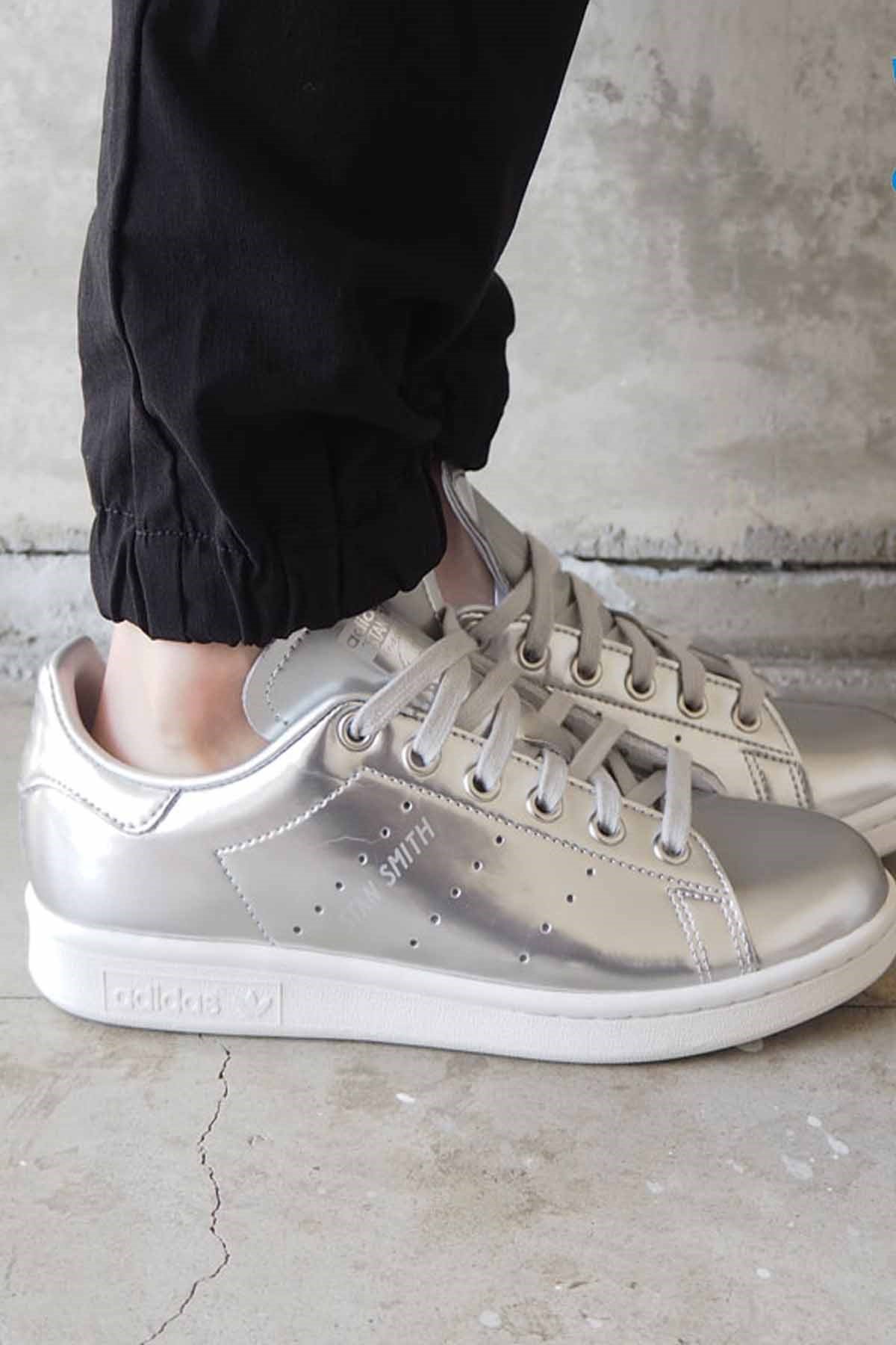 ADIDASGünlük SporAdidas Stan Smıth Erkek Günlük Spor Ayakkabı FW5477Gümüş