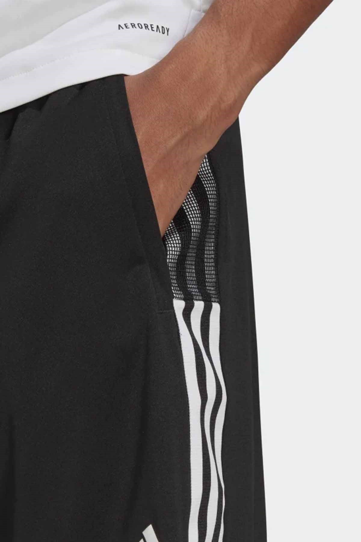 ADIDASŞortAdidas Siyah Şort Fermuarlı Cep Erkek Şort GNR2157SIYAH