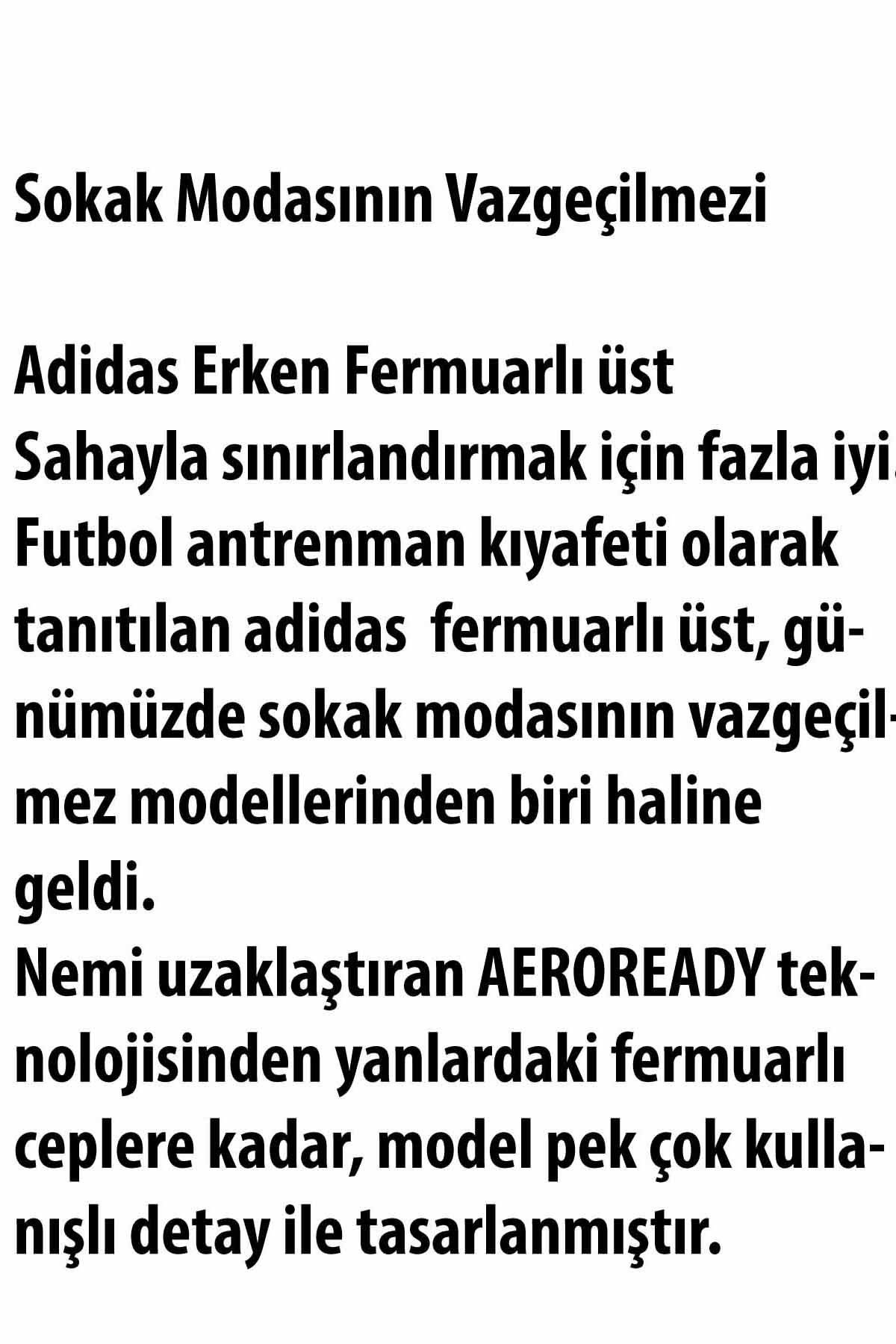 ADIDASSweatshirtAdidas Beyaz Sweatshirt Erkek Sweatshirt GMR7309BEYAZ