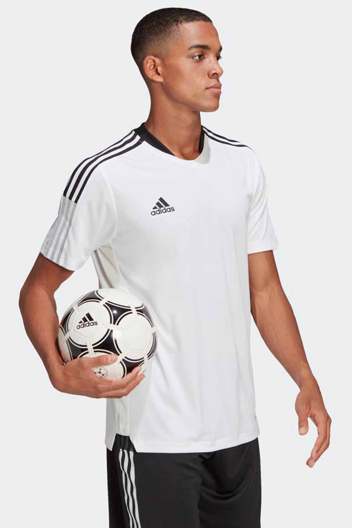 ADIDASTişörtAdidas Beyaz Tişört Tıro 21 Erkek Tişört GMR7590BEYAZ