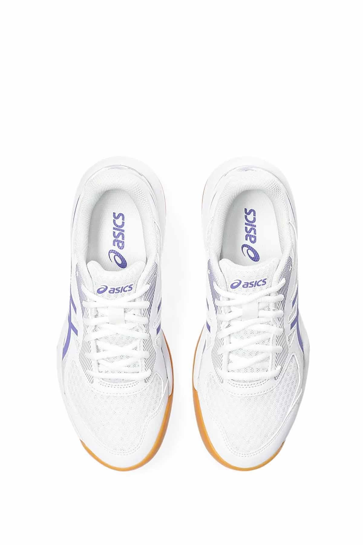 ASICSVoleybolAsics Upcourt 5 Kadın Voleybol Ayakkabı 1072A088-103Beyaz/Mavi