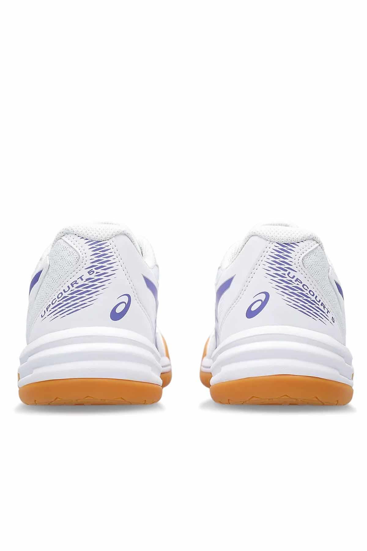 ASICSVoleybolAsics Upcourt 5 Kadın Voleybol Ayakkabı 1072A088-103Beyaz/Mavi