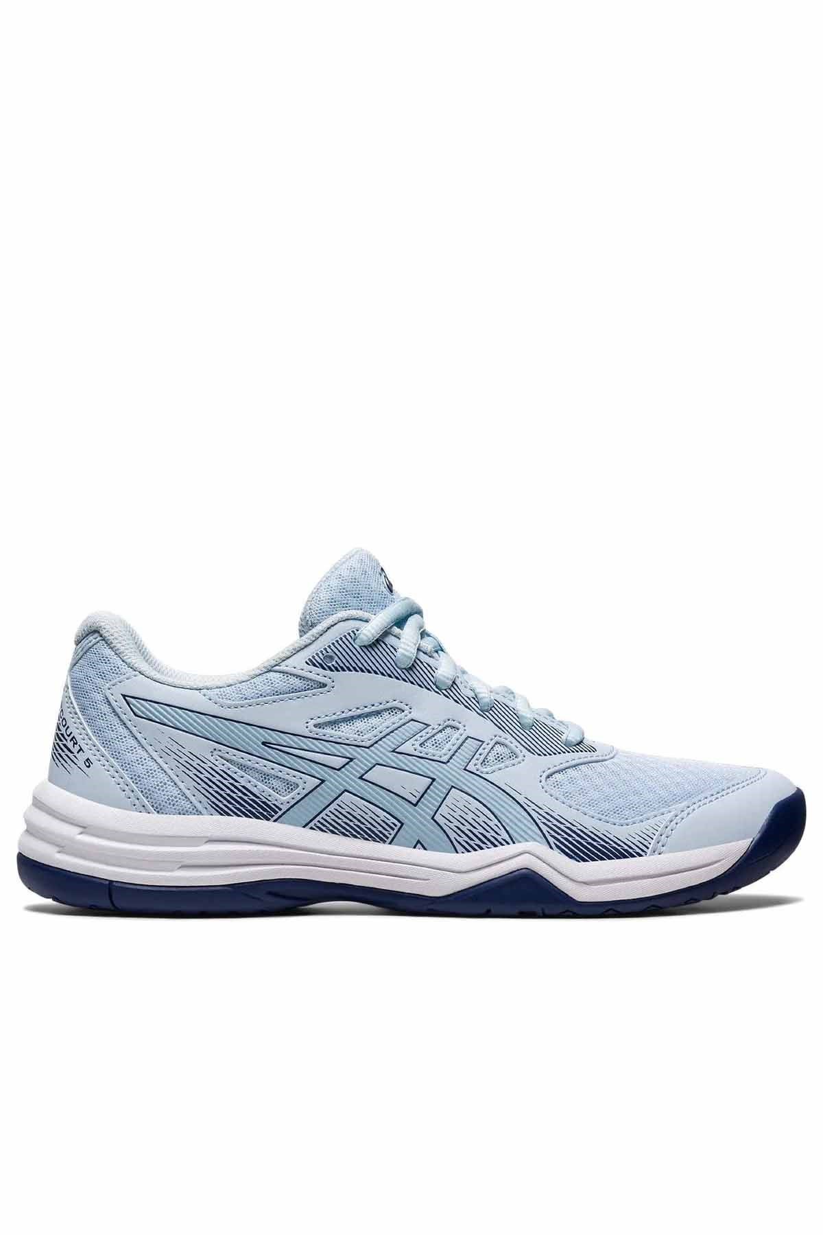 ASICSVoleybolAsics UPCOURT 5 Kadın Voleybol Ayakkabı 1072A088-401Mavi