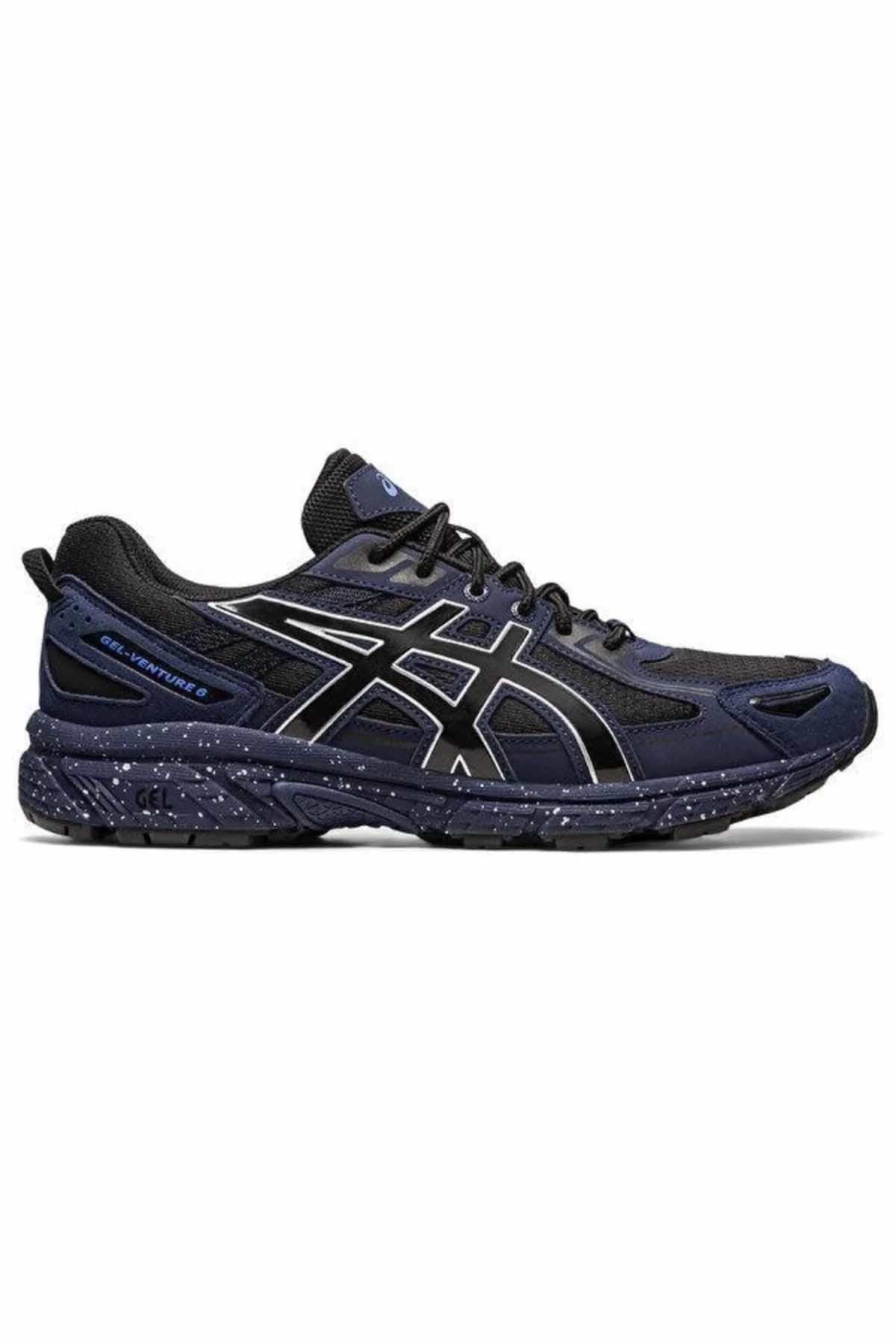 ASICSYürüyüş KoşuAsics Gel-Venture 6 Unisex Yürüyüş Koşu Ayakkabı 1203A245-003Siyah/Sarı