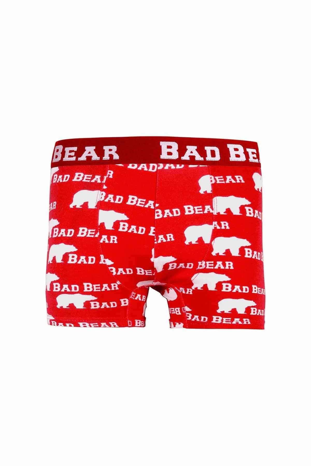 BAD BEARBoxerBad Bear BEAR UW Erkek Boxer 18.01.03.004CRIMSONRED