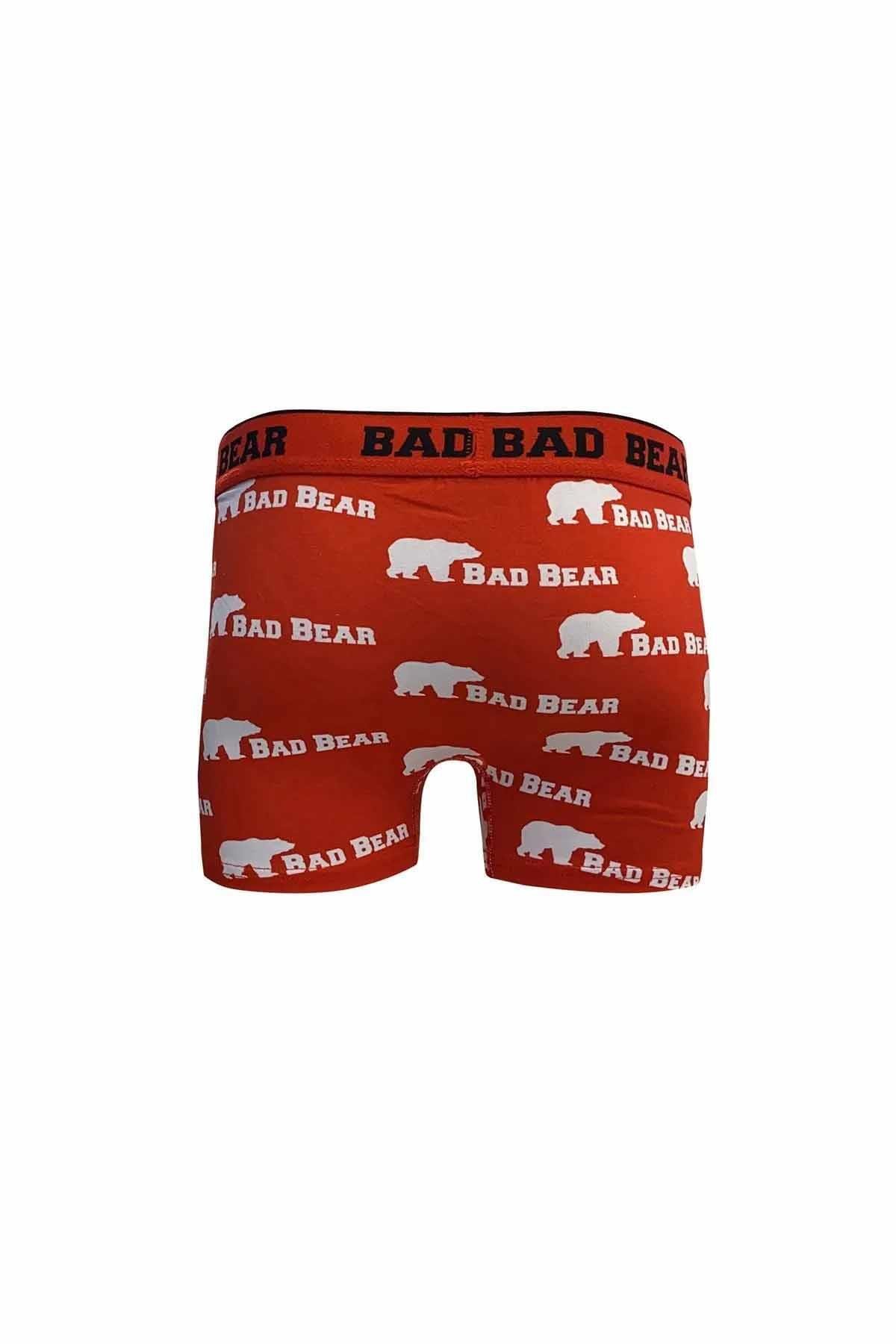 BAD BEARBoxerBad Bear BEAR UW Erkek Boxer 18.01.03.004CRIMSONRED